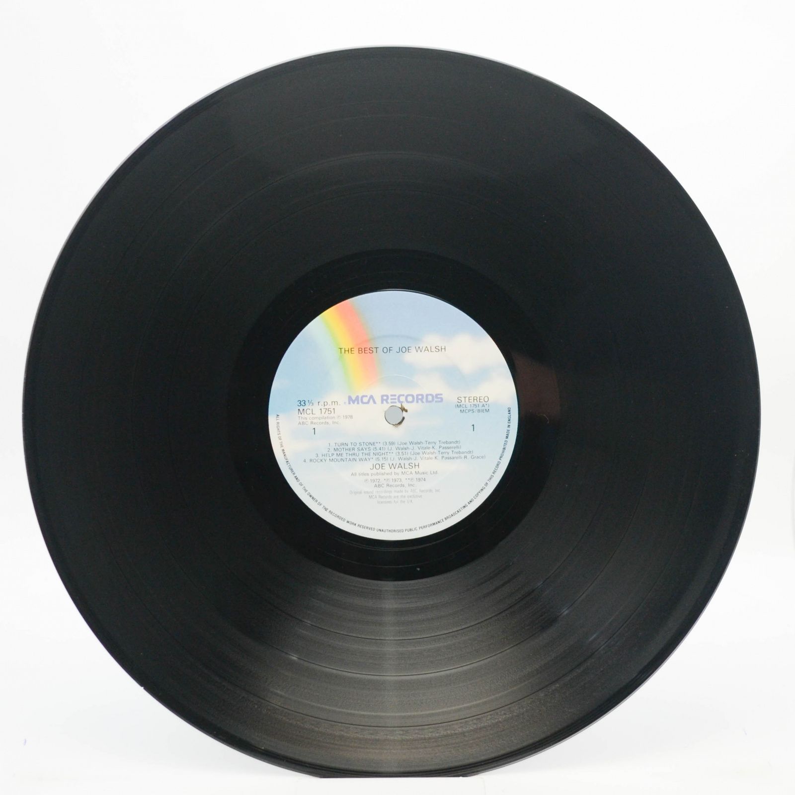 Joe Walsh — The Best Of Joe Walsh, 1978