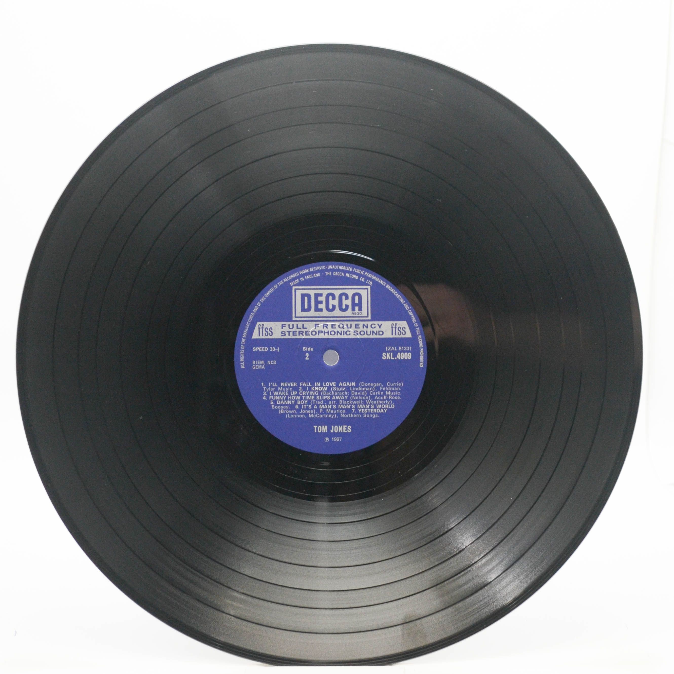 Tom Jones — 13 Smash Hits (UK), 1967