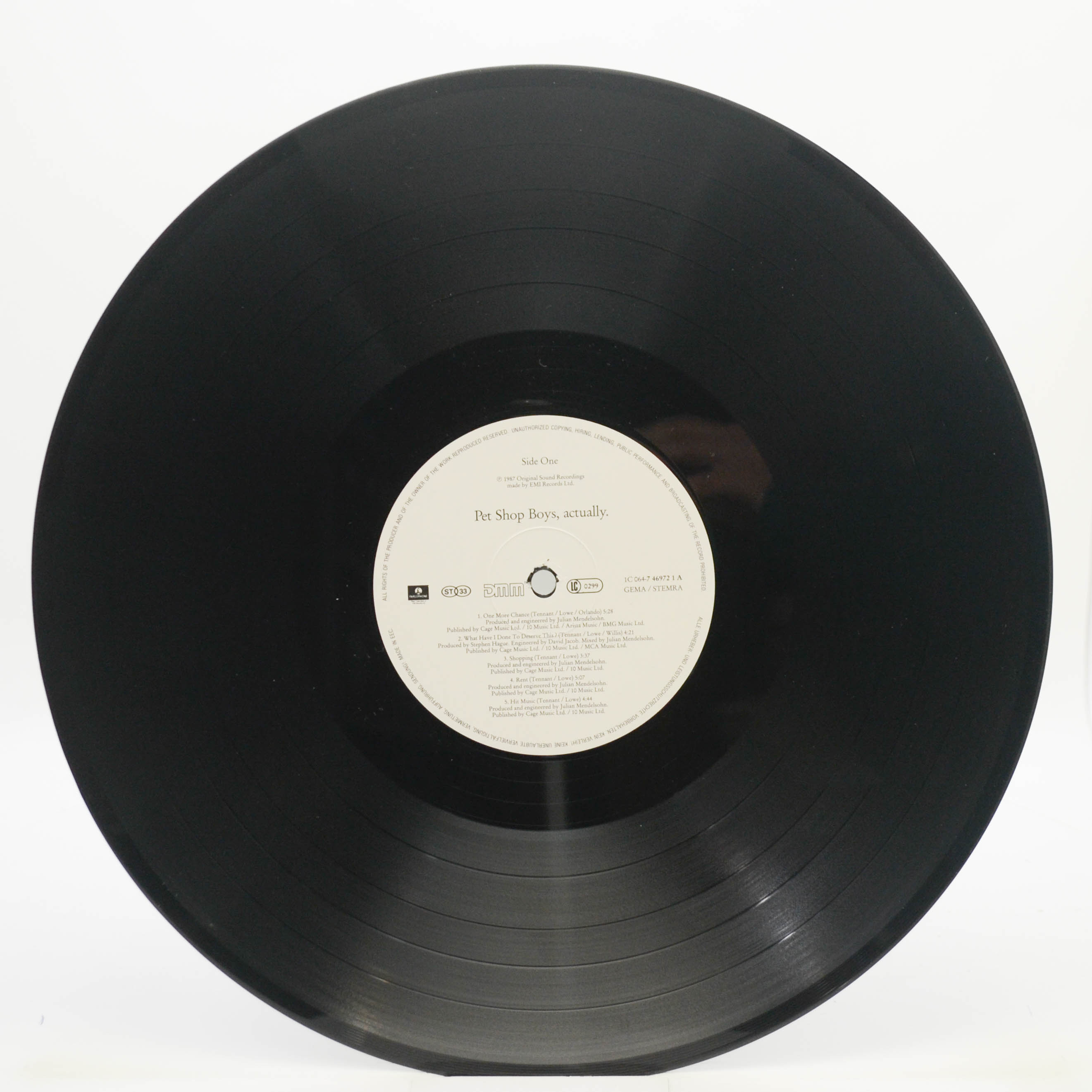 Pet Shop Boys — Actually, 1987