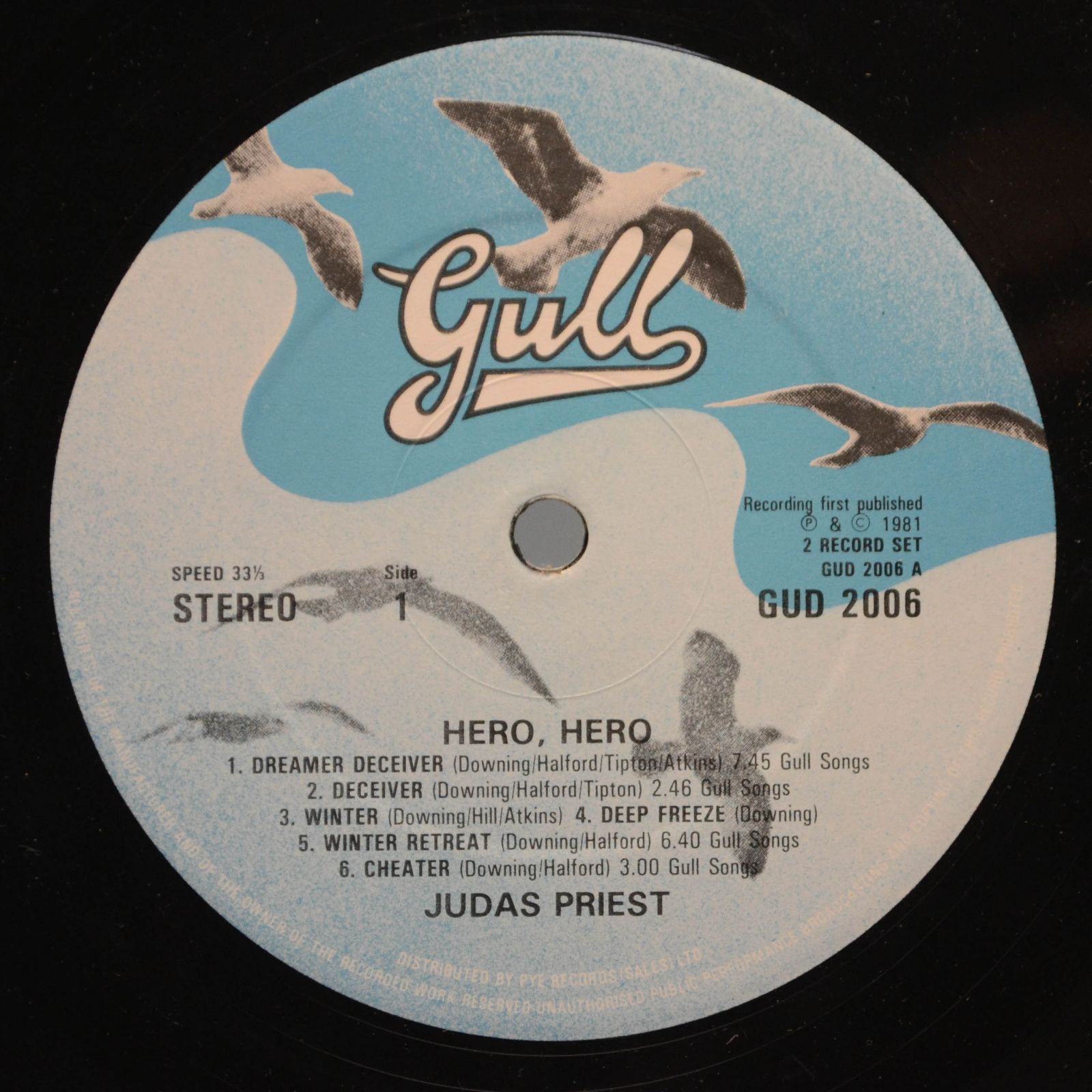 Judas Priest — Hero, Hero (2LP, UK), 1981