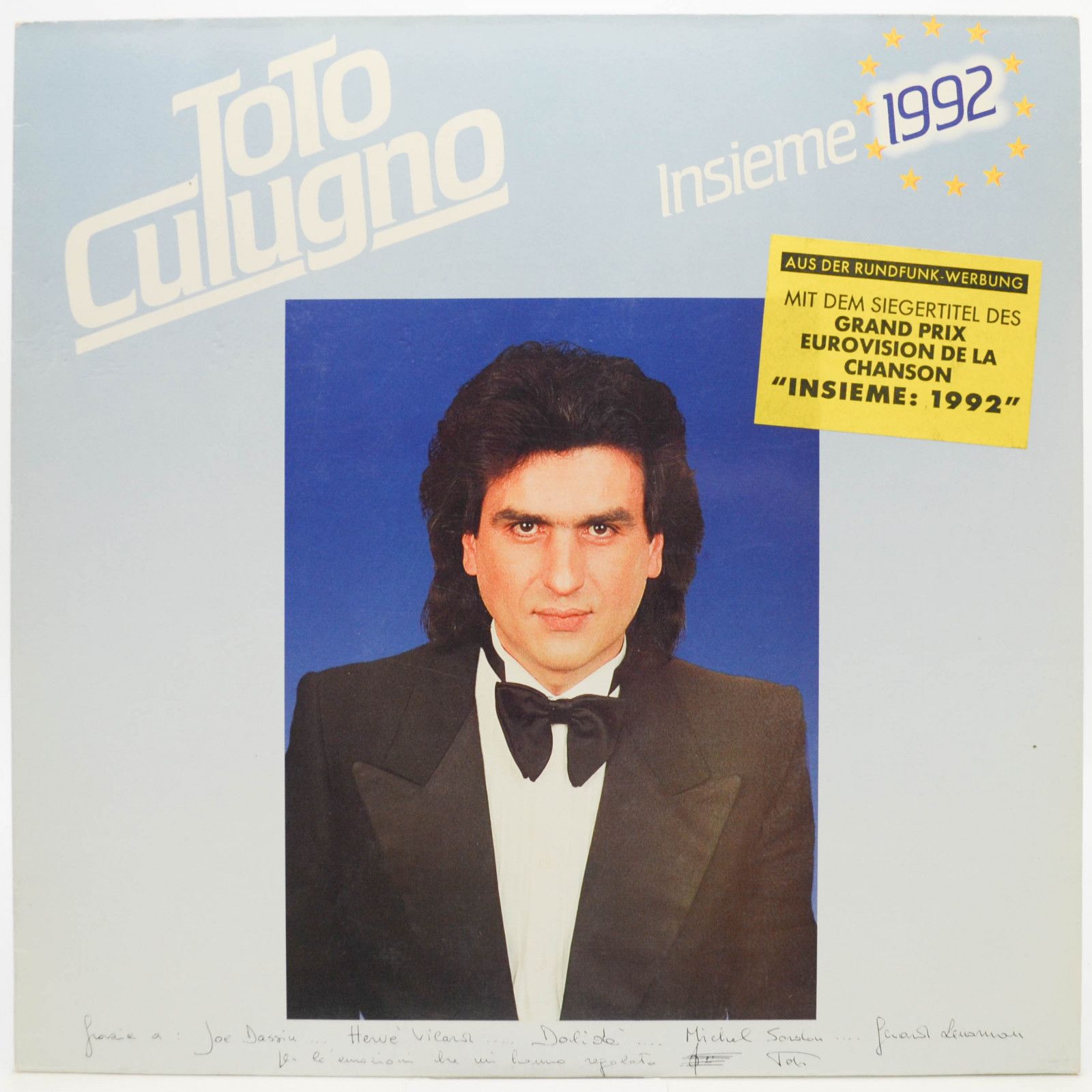 Toto Cutugno — Insieme: 1992, 1992