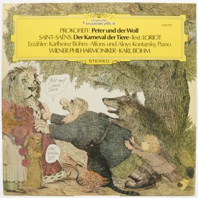 Prokofieff: Peter Und Der Wolf / Saint-Saëns: Der Karneval Der Tiere, 1975
