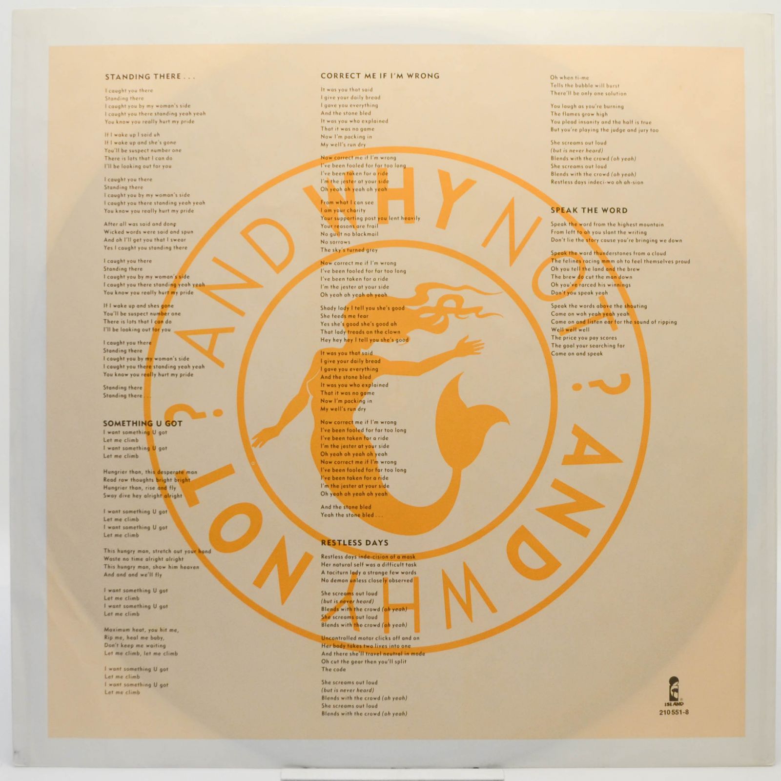 And Why Not — Move Your Skin, 1990