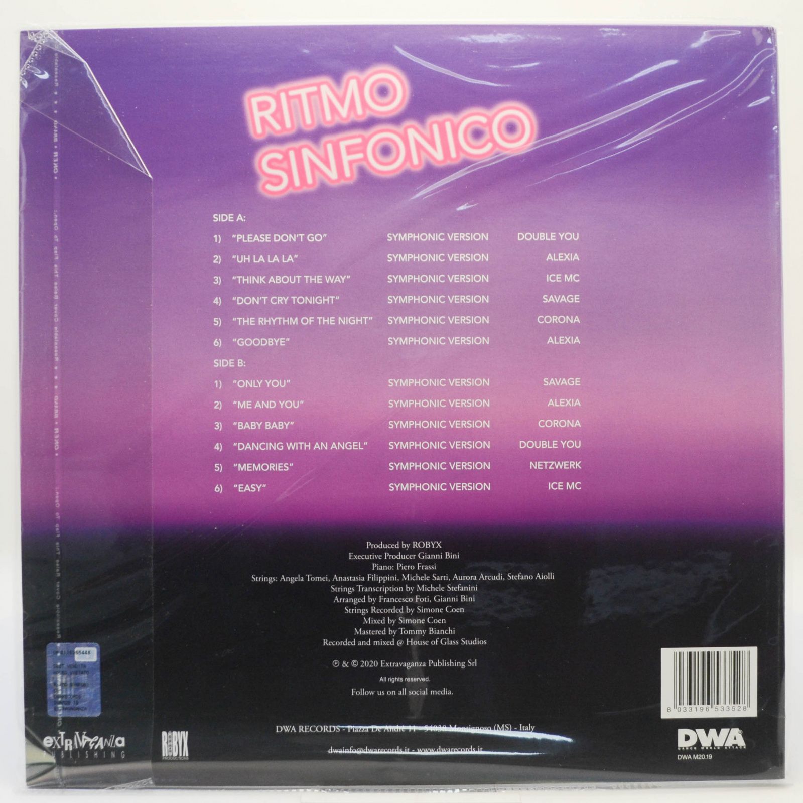 Savage — Ritmo Sinfonico - Savage & Friends (Italy, Автограф Savage), 2020