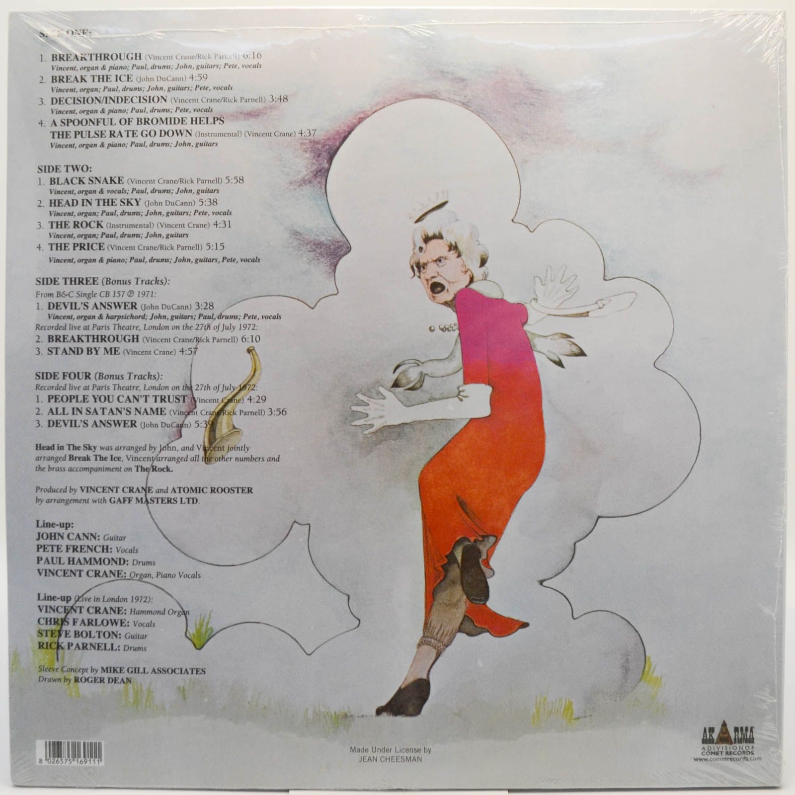 Atomic Rooster — In Hearing Of (2LP), 1971