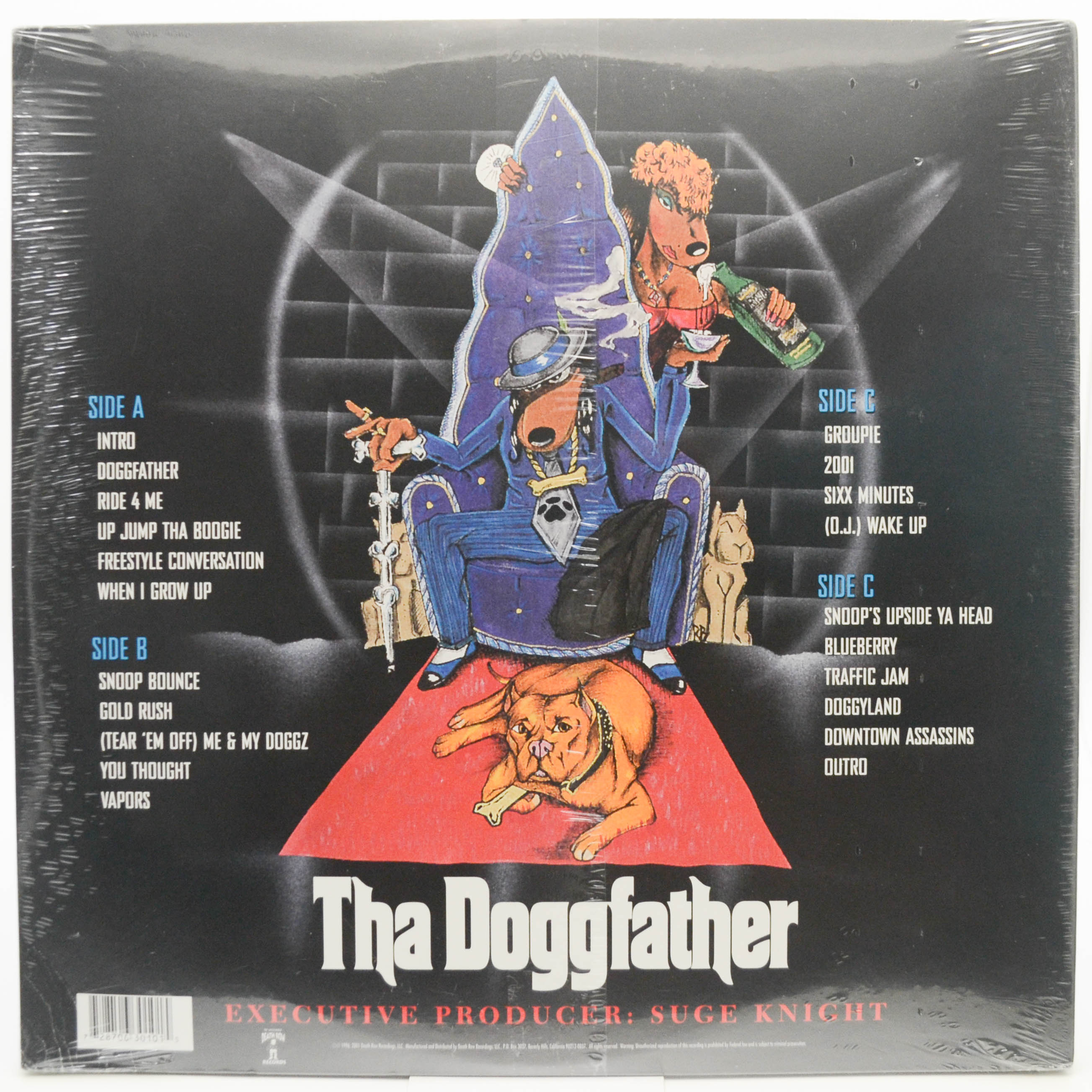 Snoop Doggy Dogg — Tha Doggfather (2LP, USA), 1996
