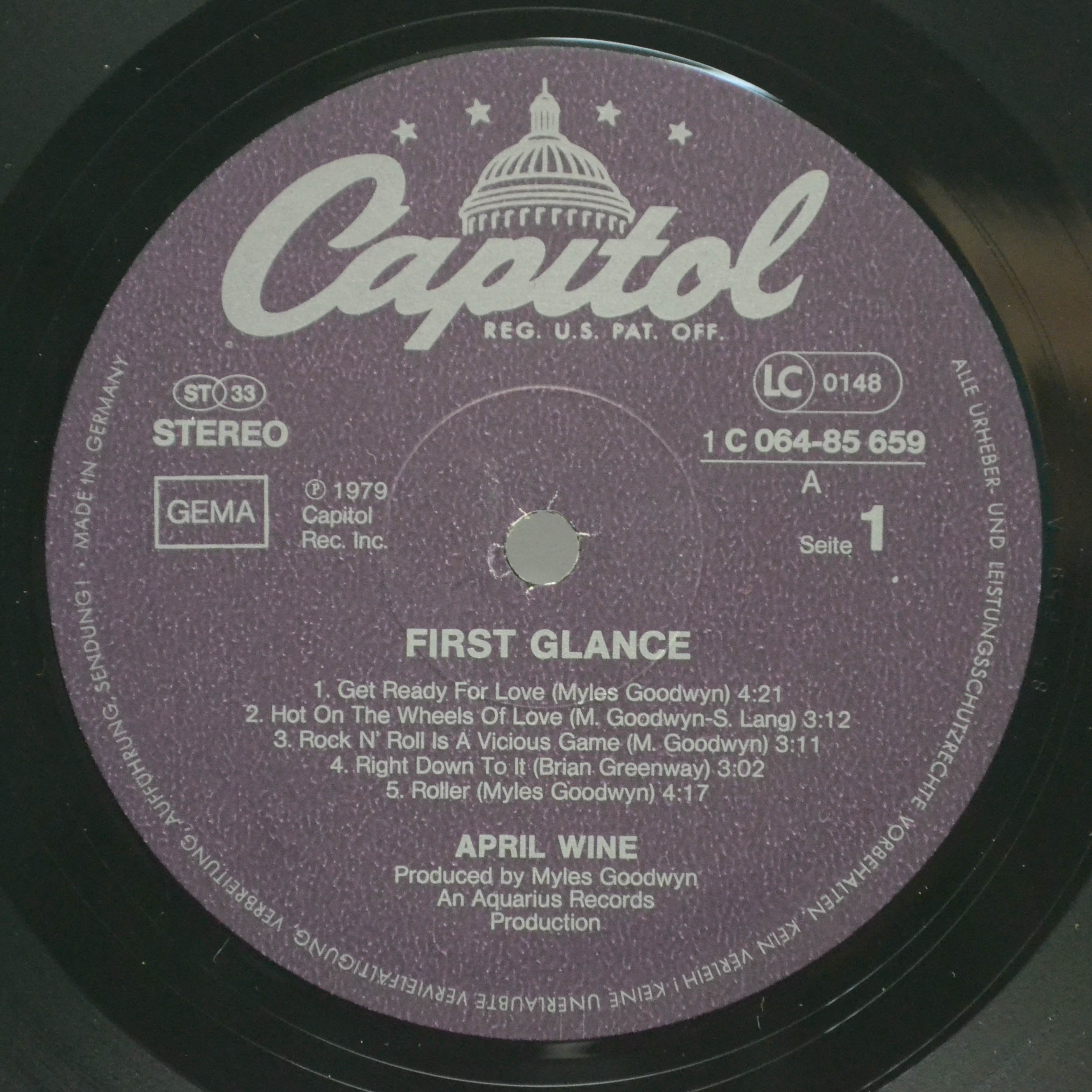 April Wine — First Glance, 1979
