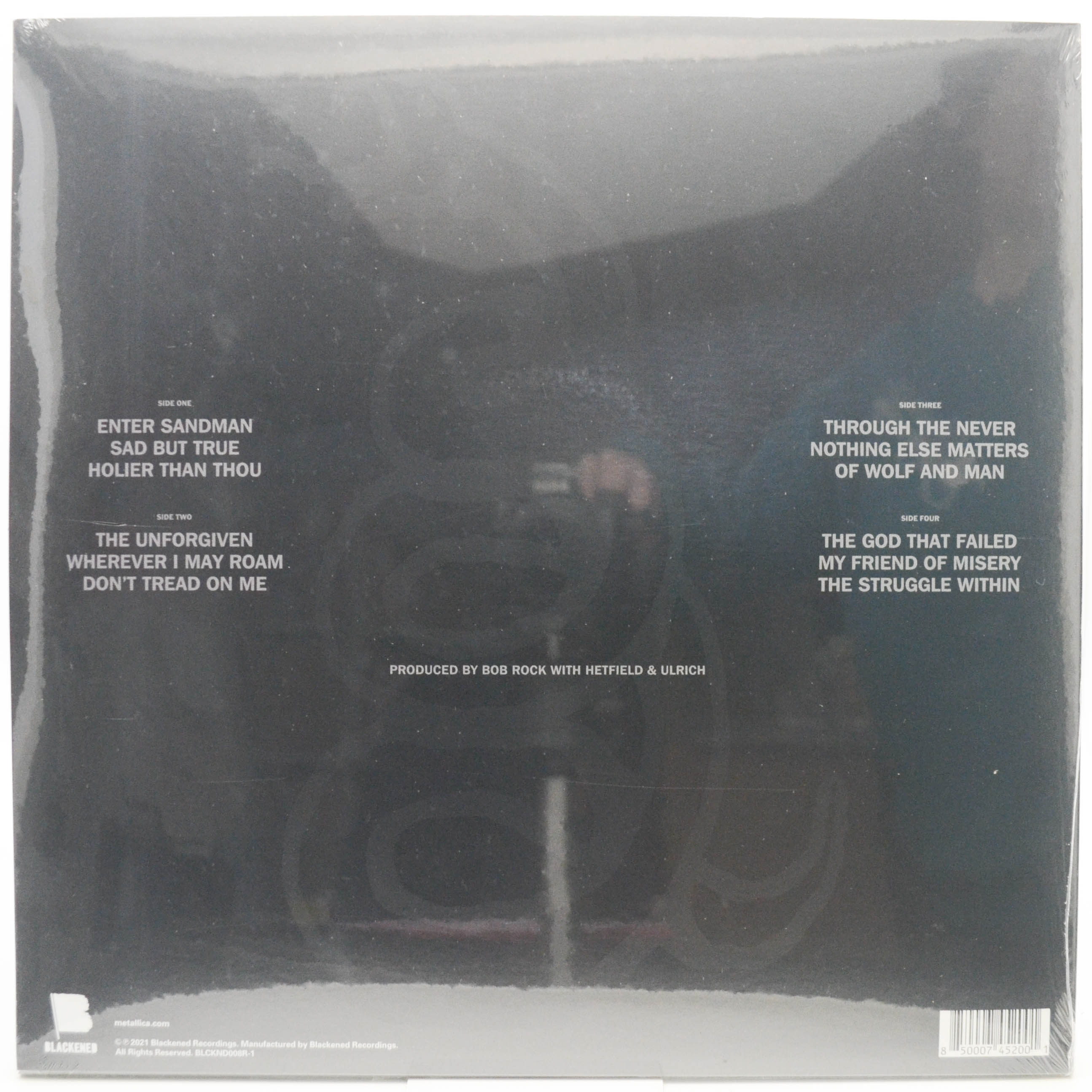 Metallica — Metallica (2LP, USA), 1991