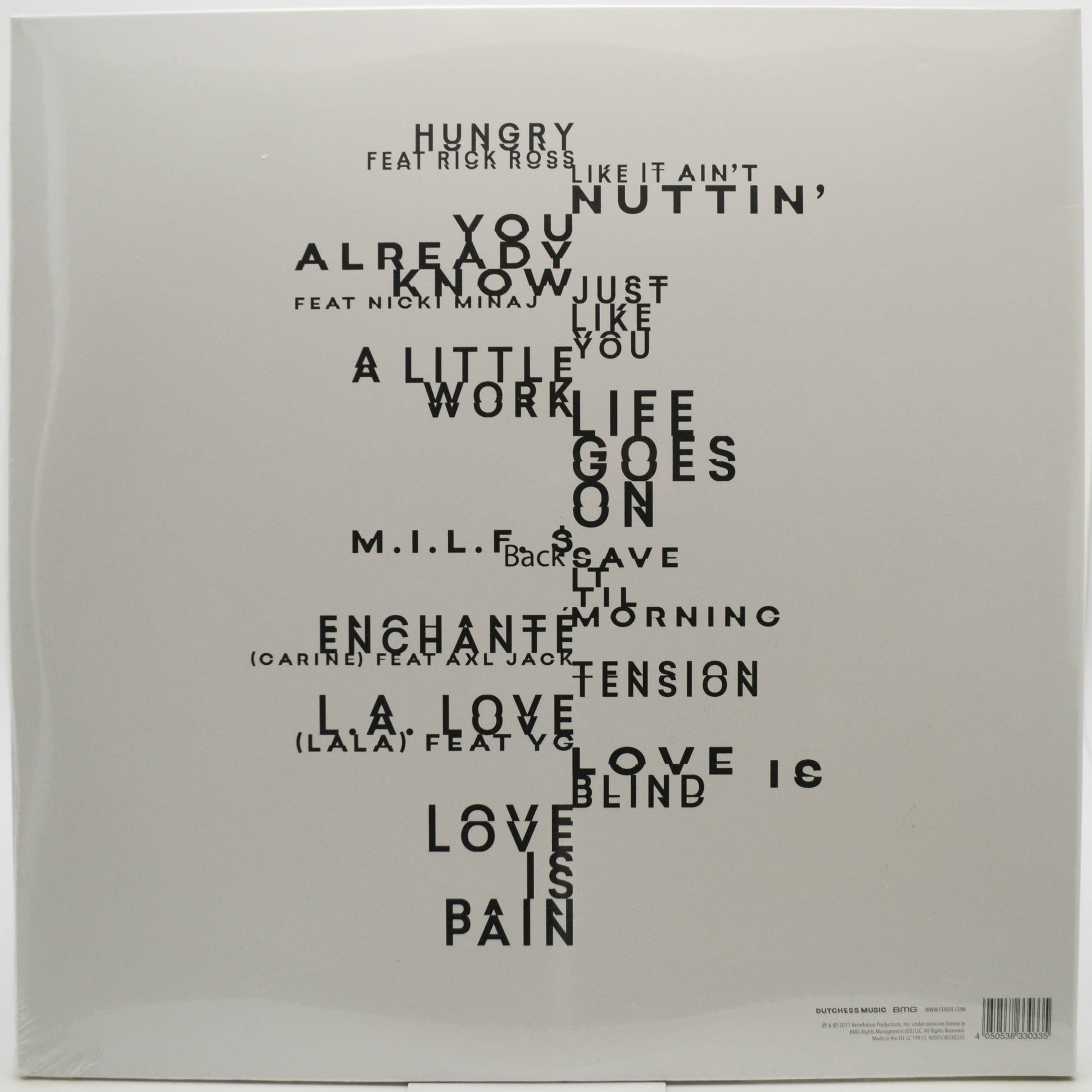 Fergie — Double Dutchess (2LP), 2017