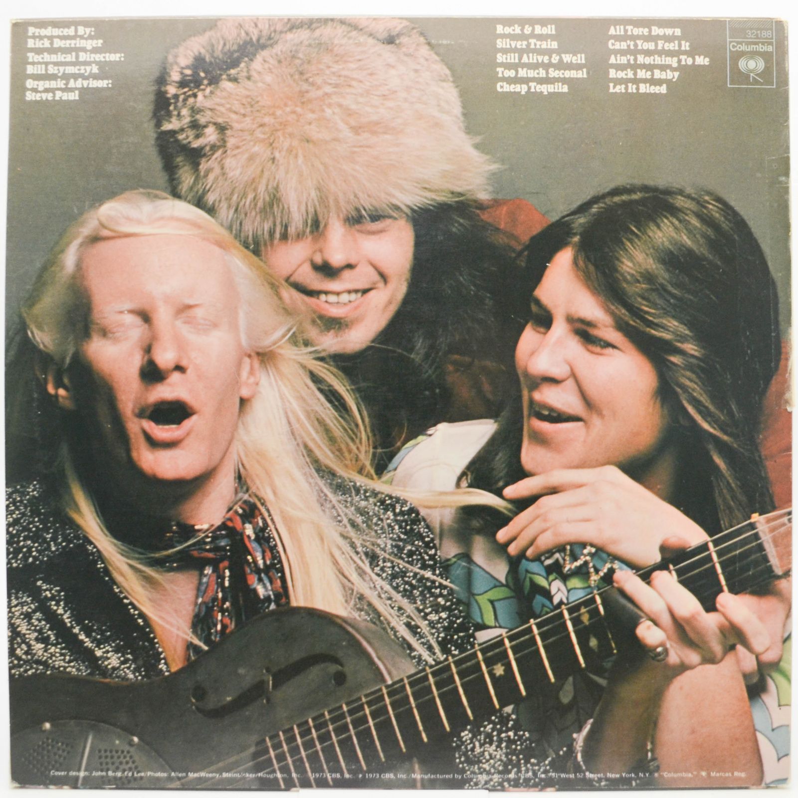 Johnny Winter — Still Alive And Well (USA), 1973
