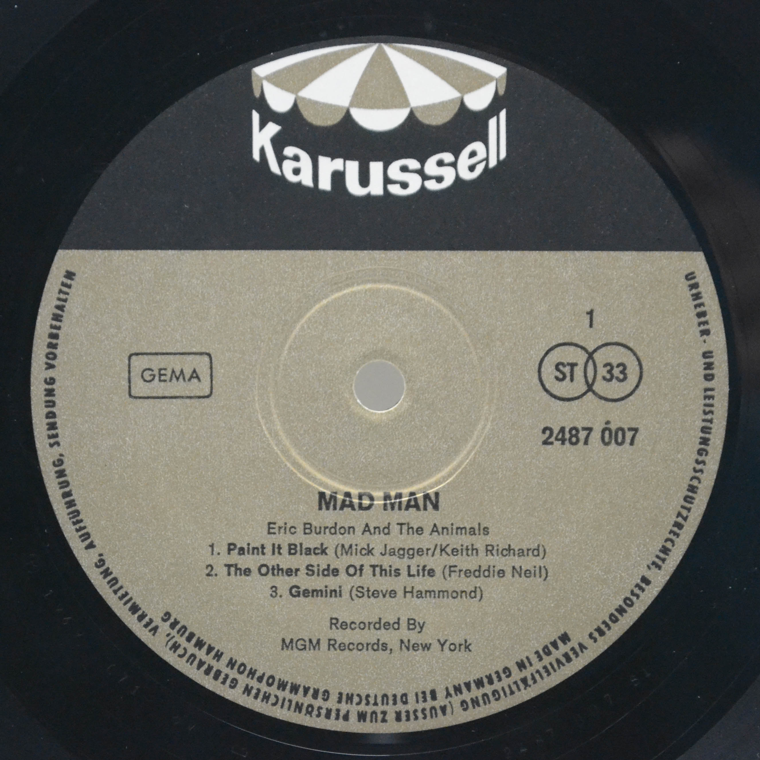 Eric Burdon — Mad Man (2LP), 1971