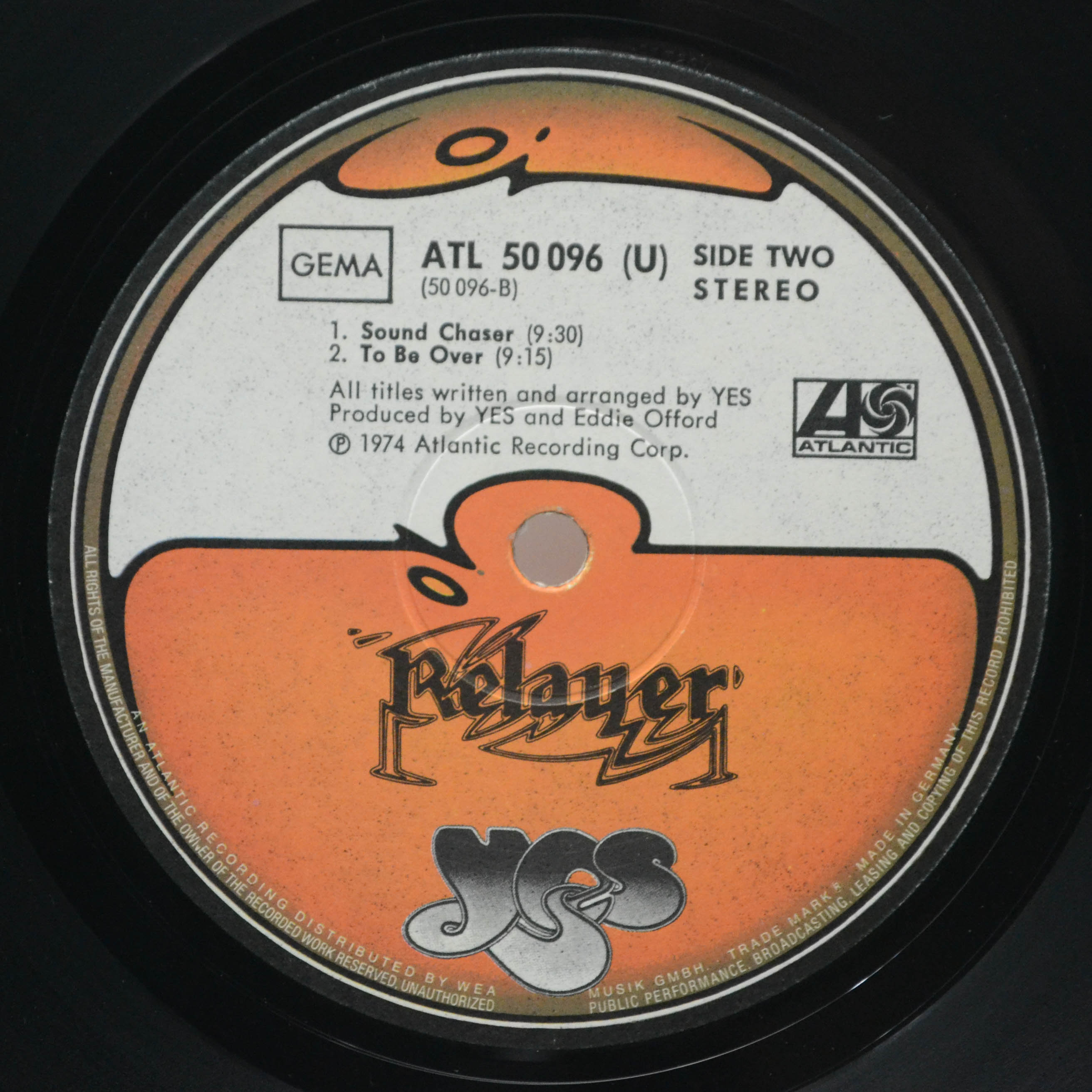 Yes — Relayer, 1974