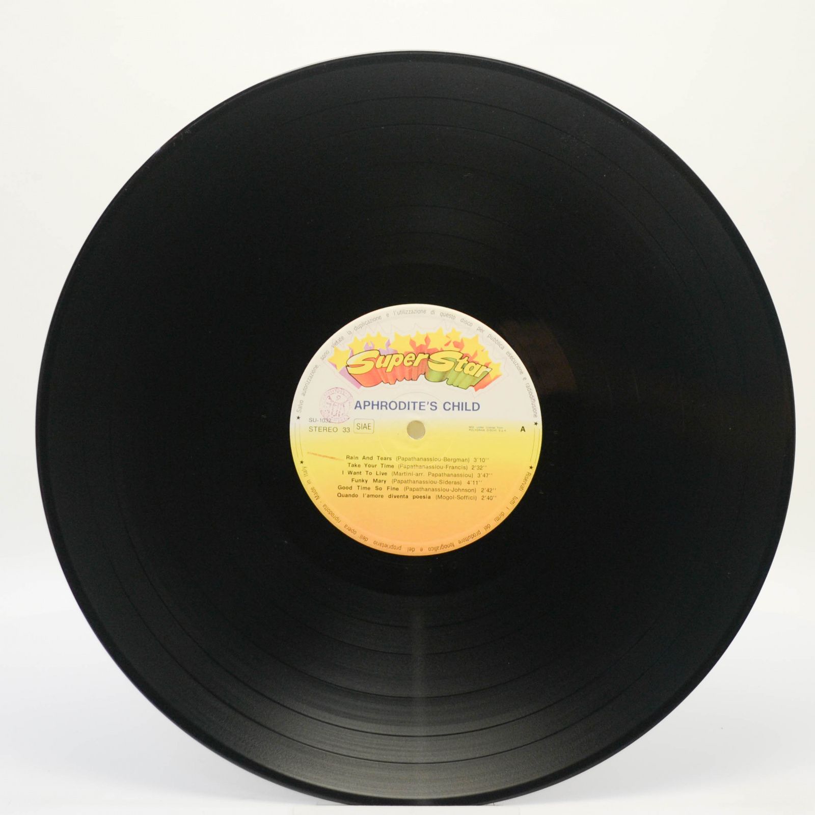 Aphrodite's Child — Aphrodite's Child (booklet), 1982