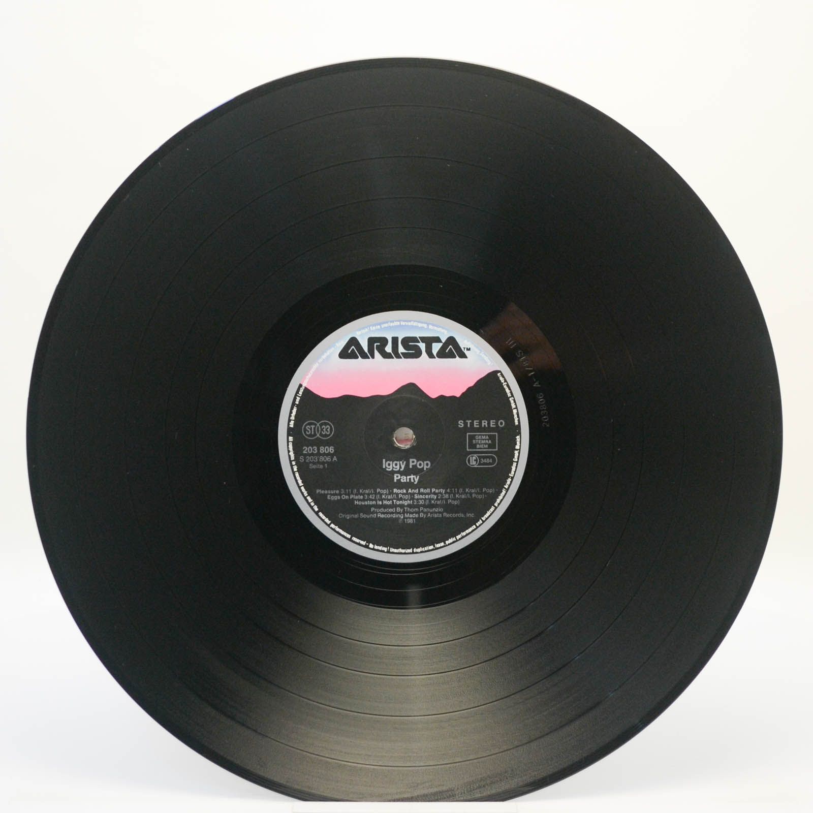 Iggy Pop — Party, 1981