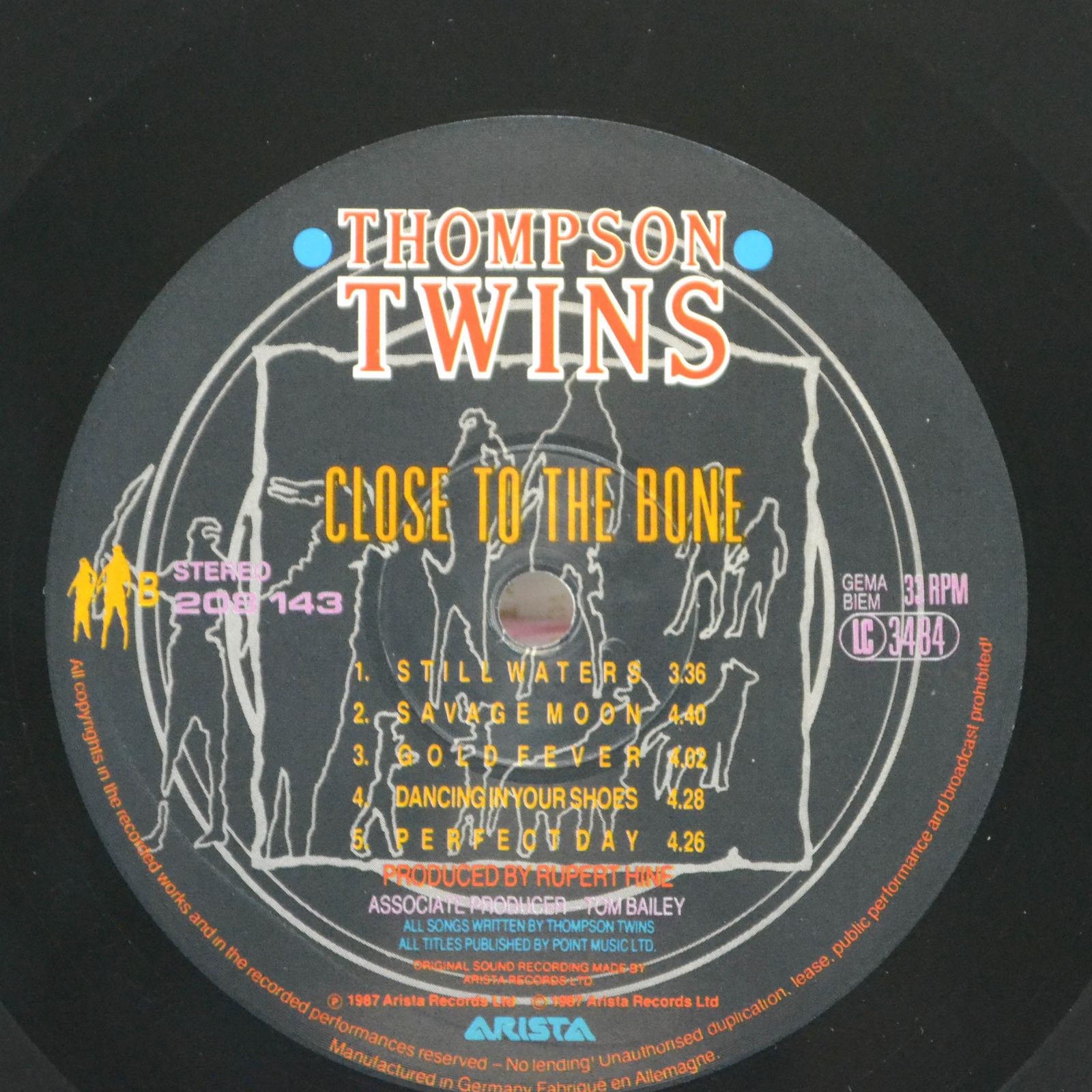 Thompson Twins — Close To The Bone, 1987