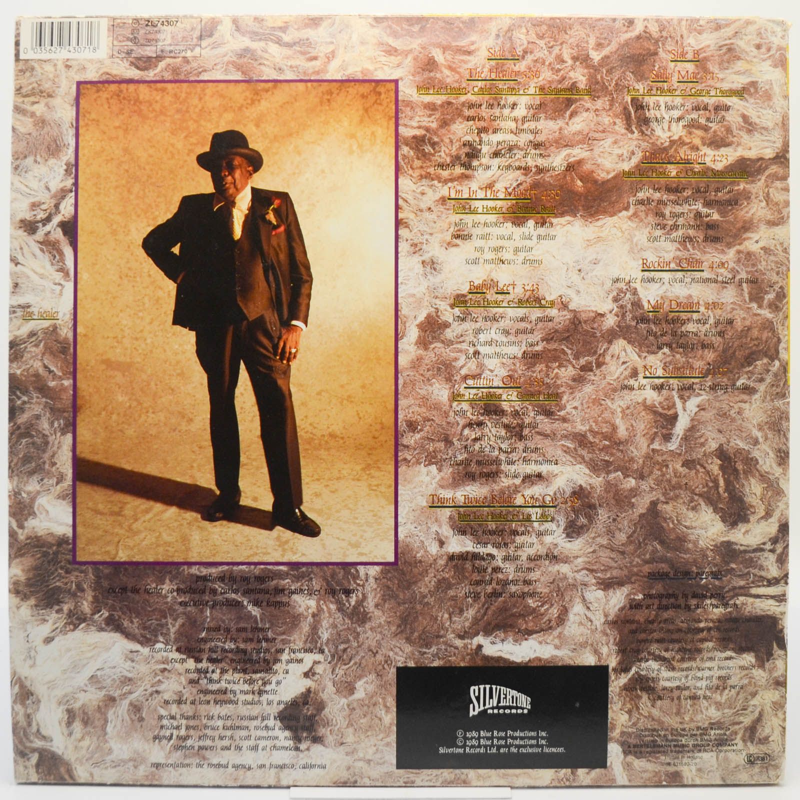 John Lee Hooker — The Healer, 1989
