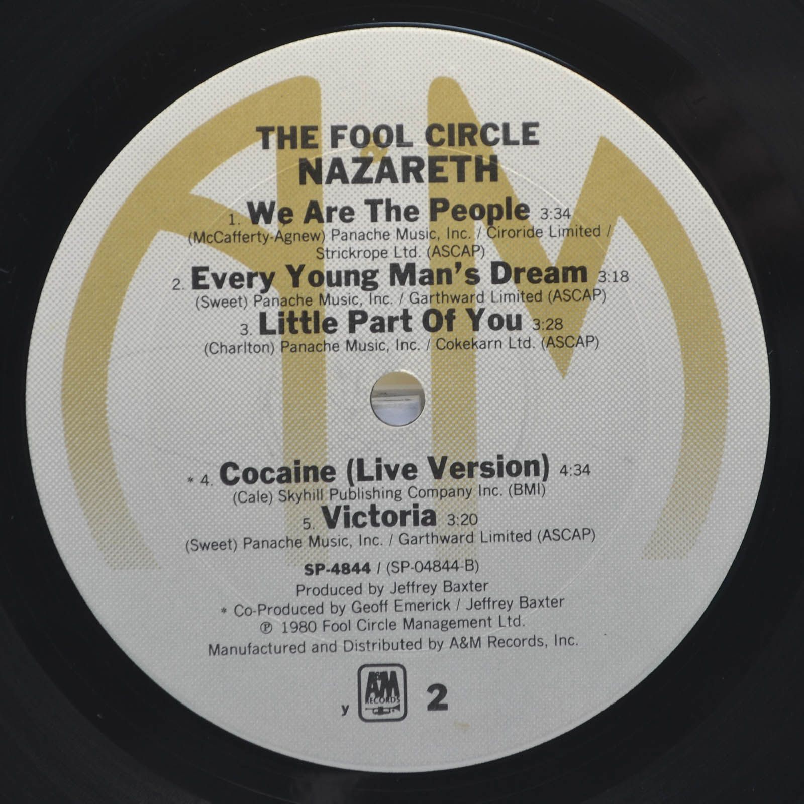 Nazareth — The Fool Circle (USA), 1980