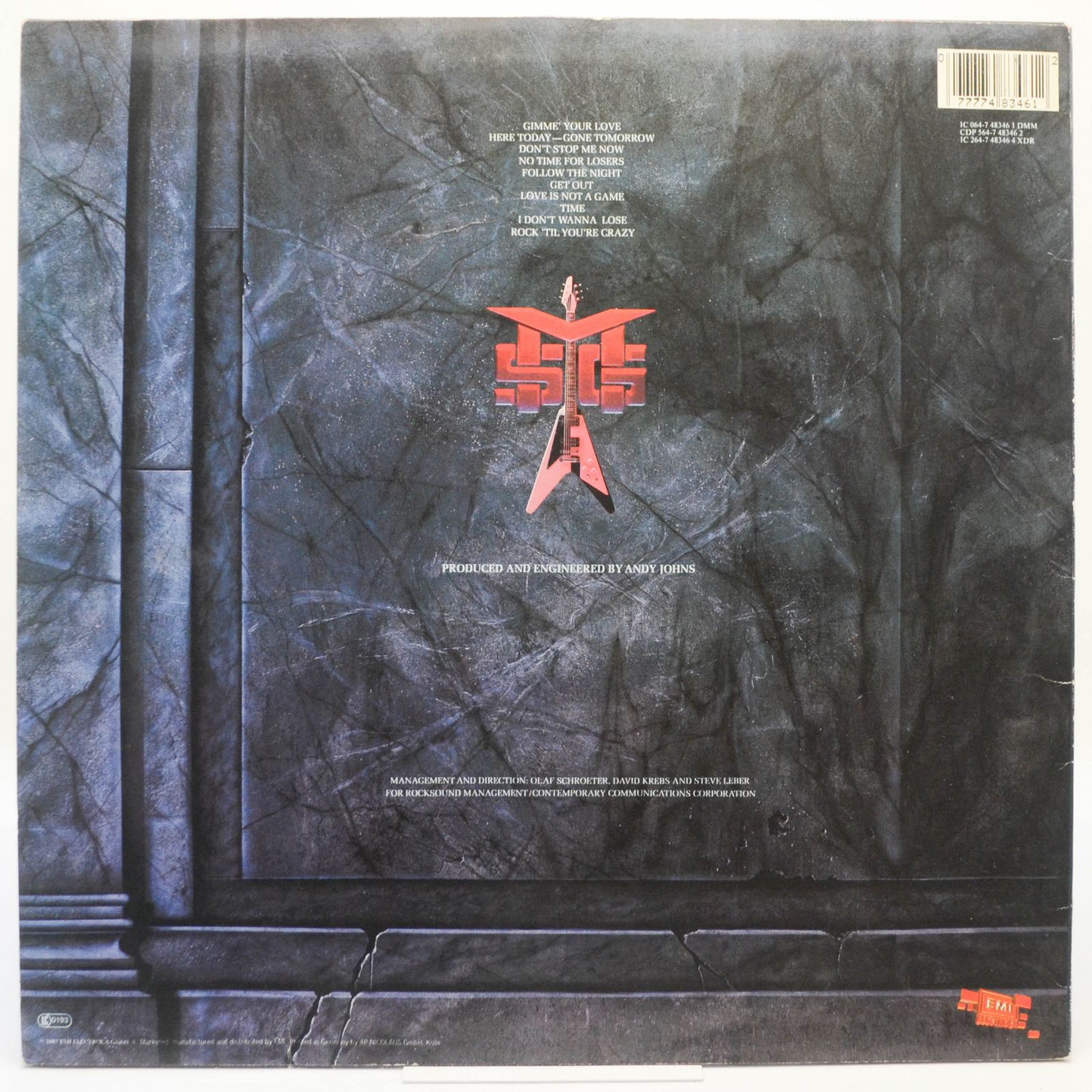 McAuley Schenker Group — Perfect Timing, 1987
