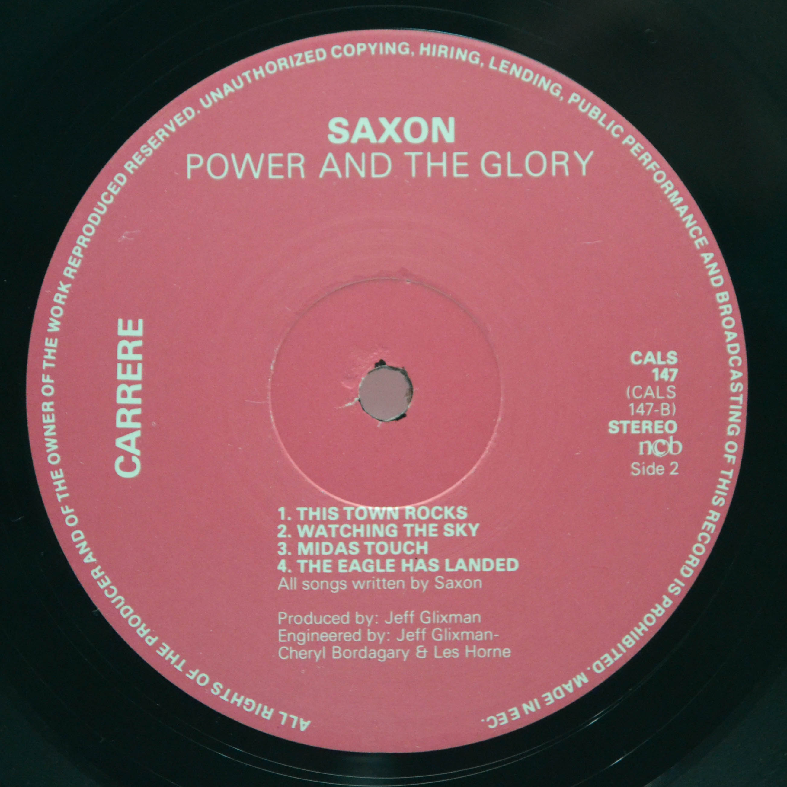 Saxon — Power & The Glory, 1983