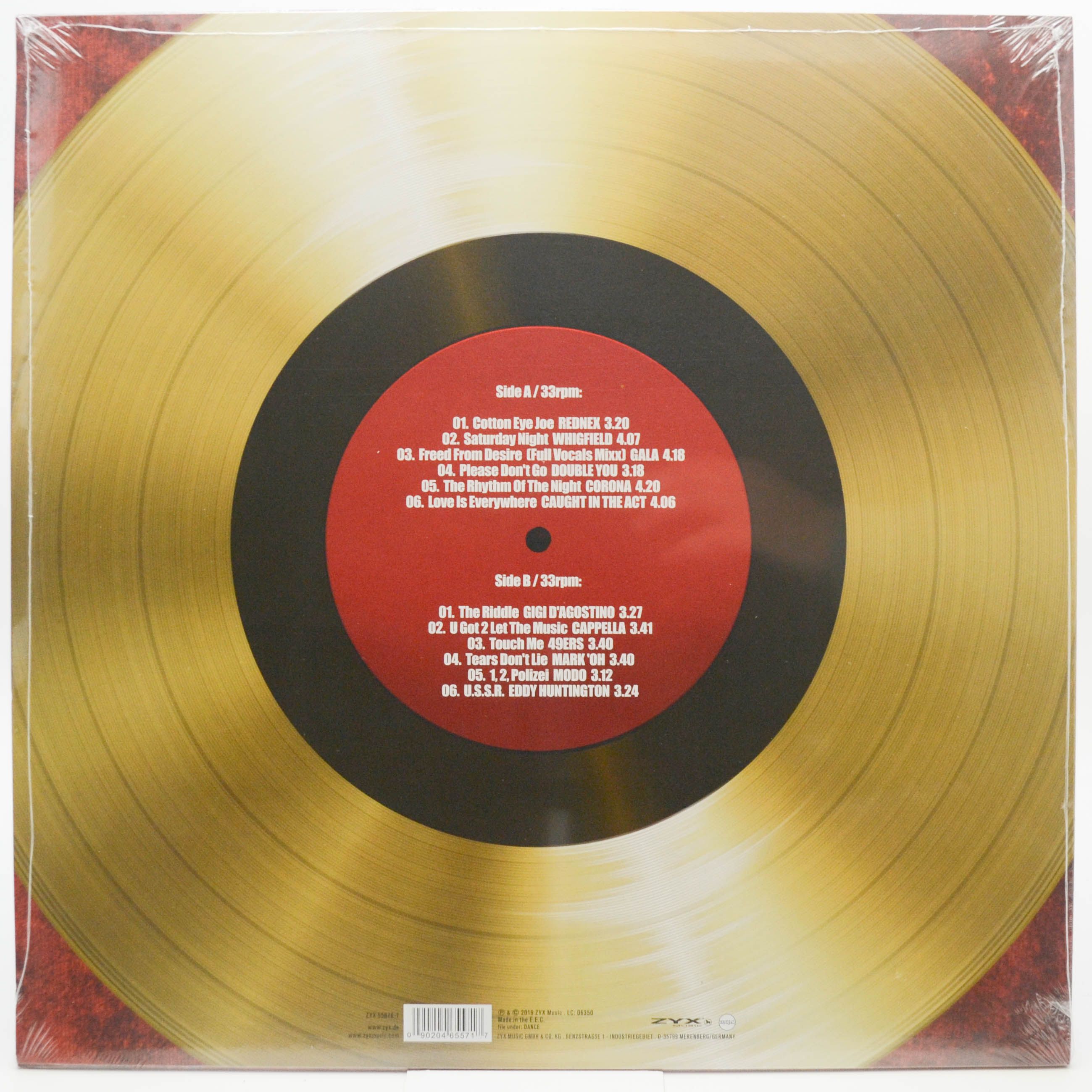 Various — Golden Chart Hits Of The 80s & 90s, 2019