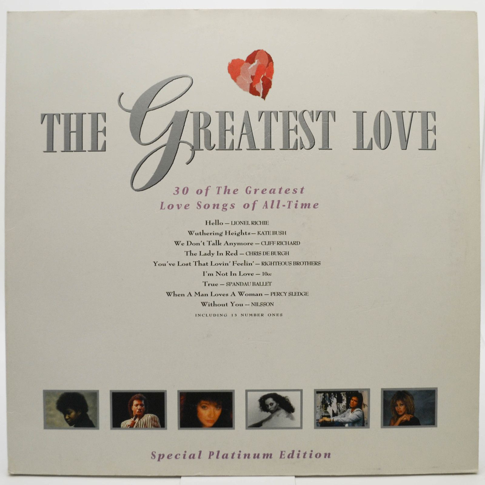 Various — The Greatest Love (2LP), 1988