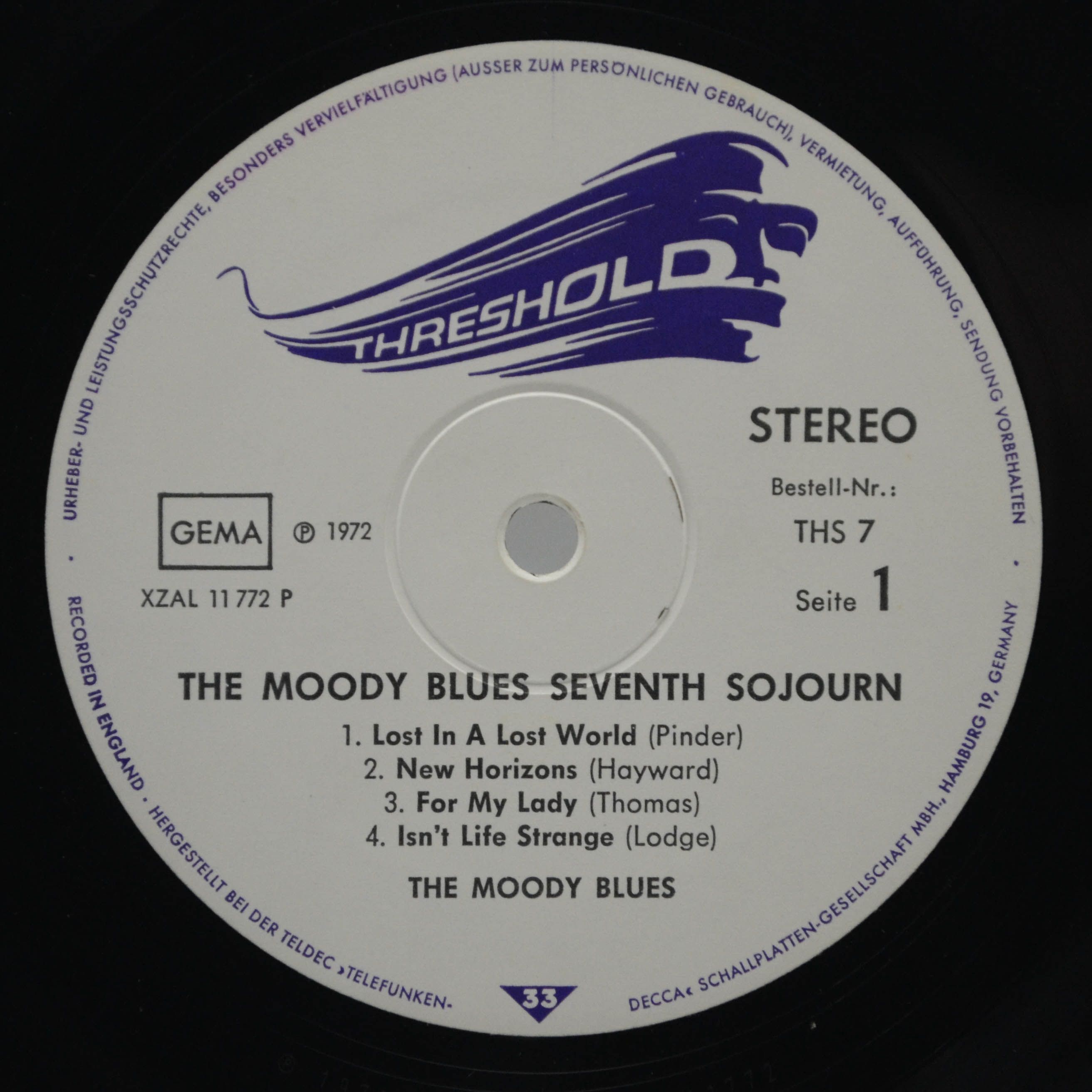 Moody Blues — Seventh Sojourn, 1973
