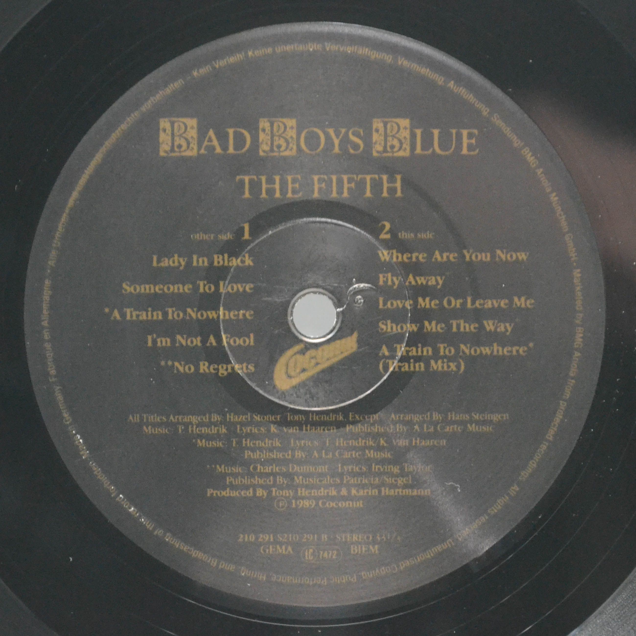 Bad Boys Blue — The Fifth, 1989