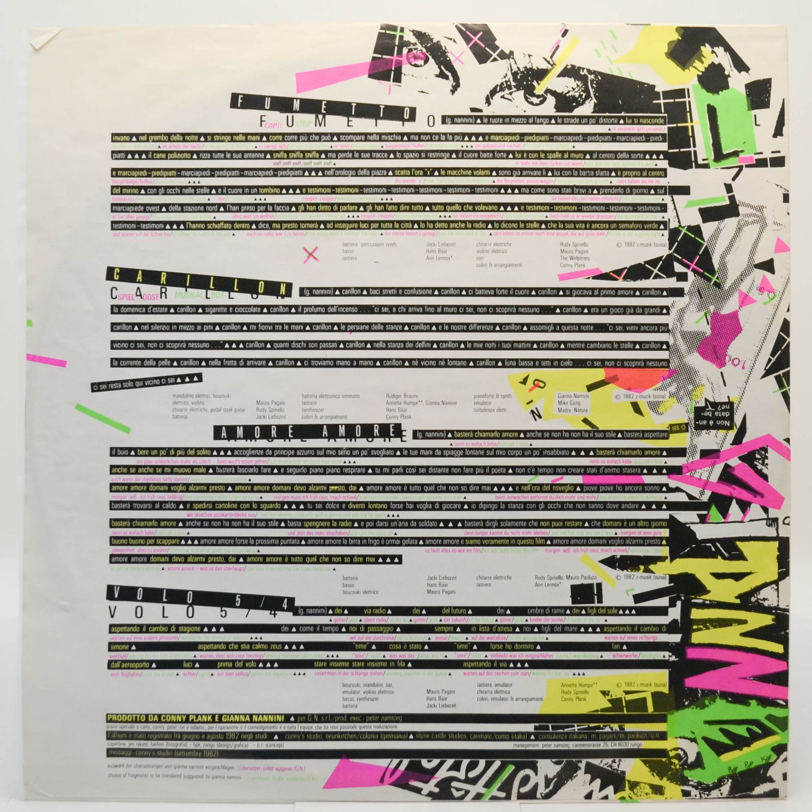 Gianna Nannini — Latin Lover, 1982