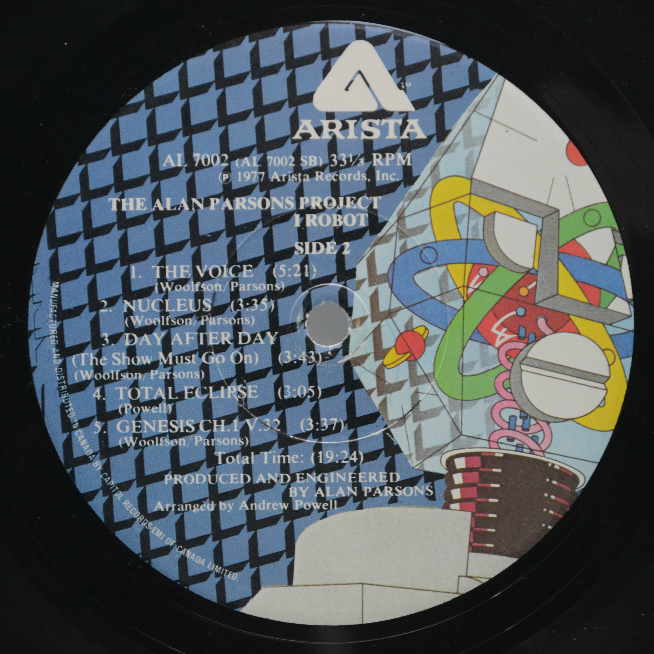 Alan Parsons Project — I Robot, 1977