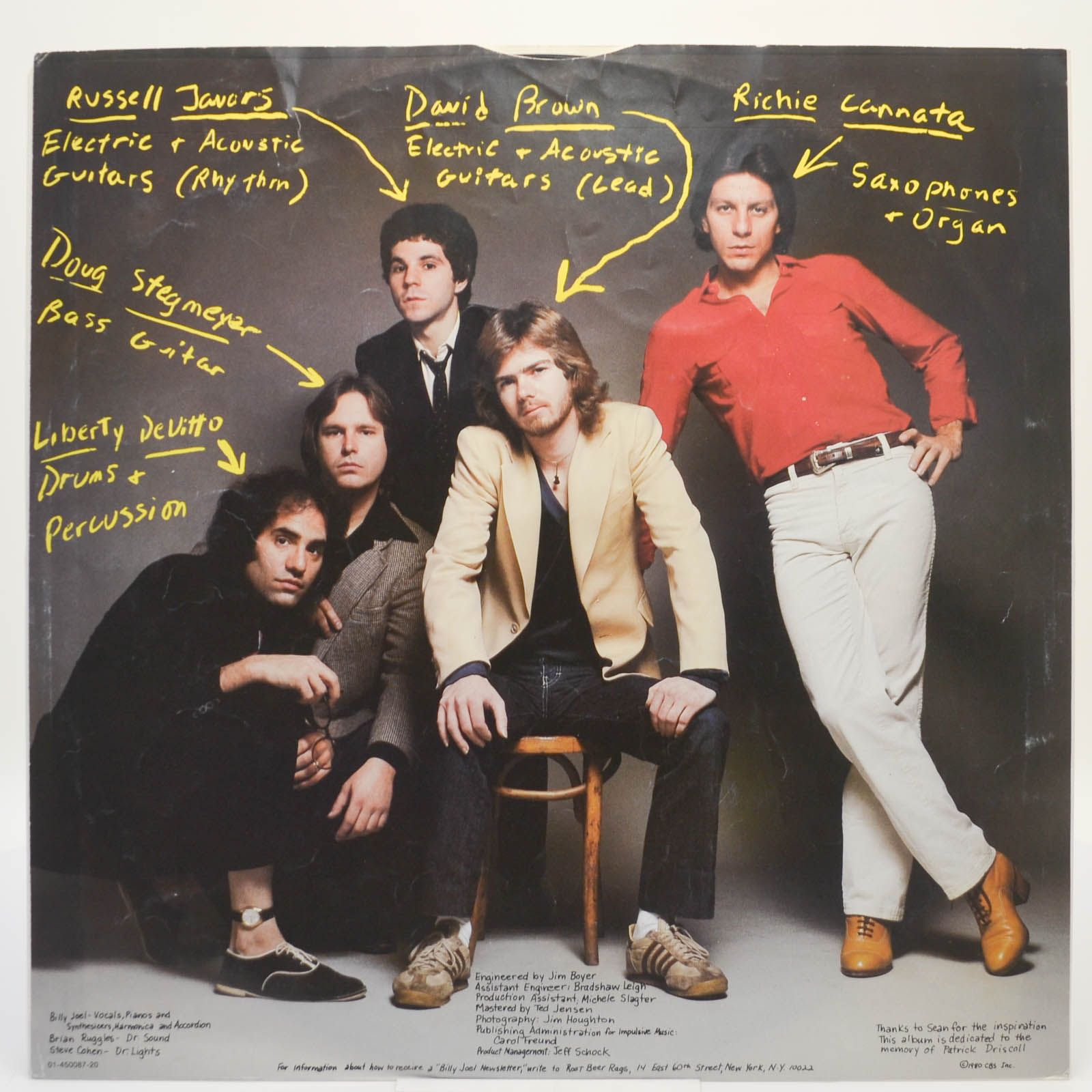 Billy Joel — Glass Houses, 1980