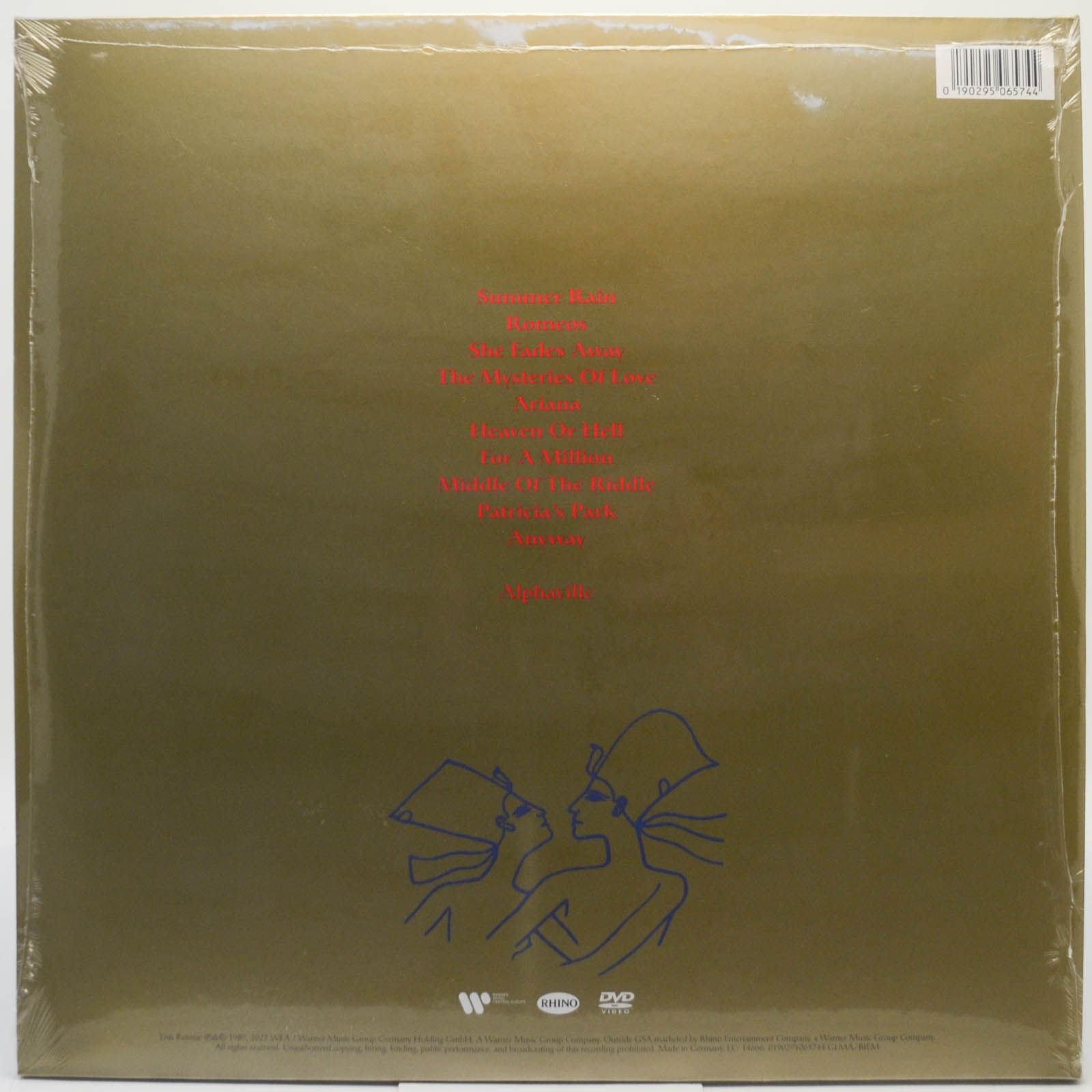 Alphaville — The Breathtaking Blue (LP+DVD, booklet), 1989