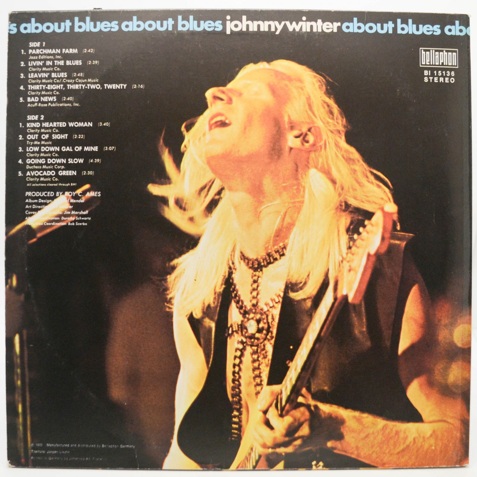 Johnny Winter — About Blues, 1969