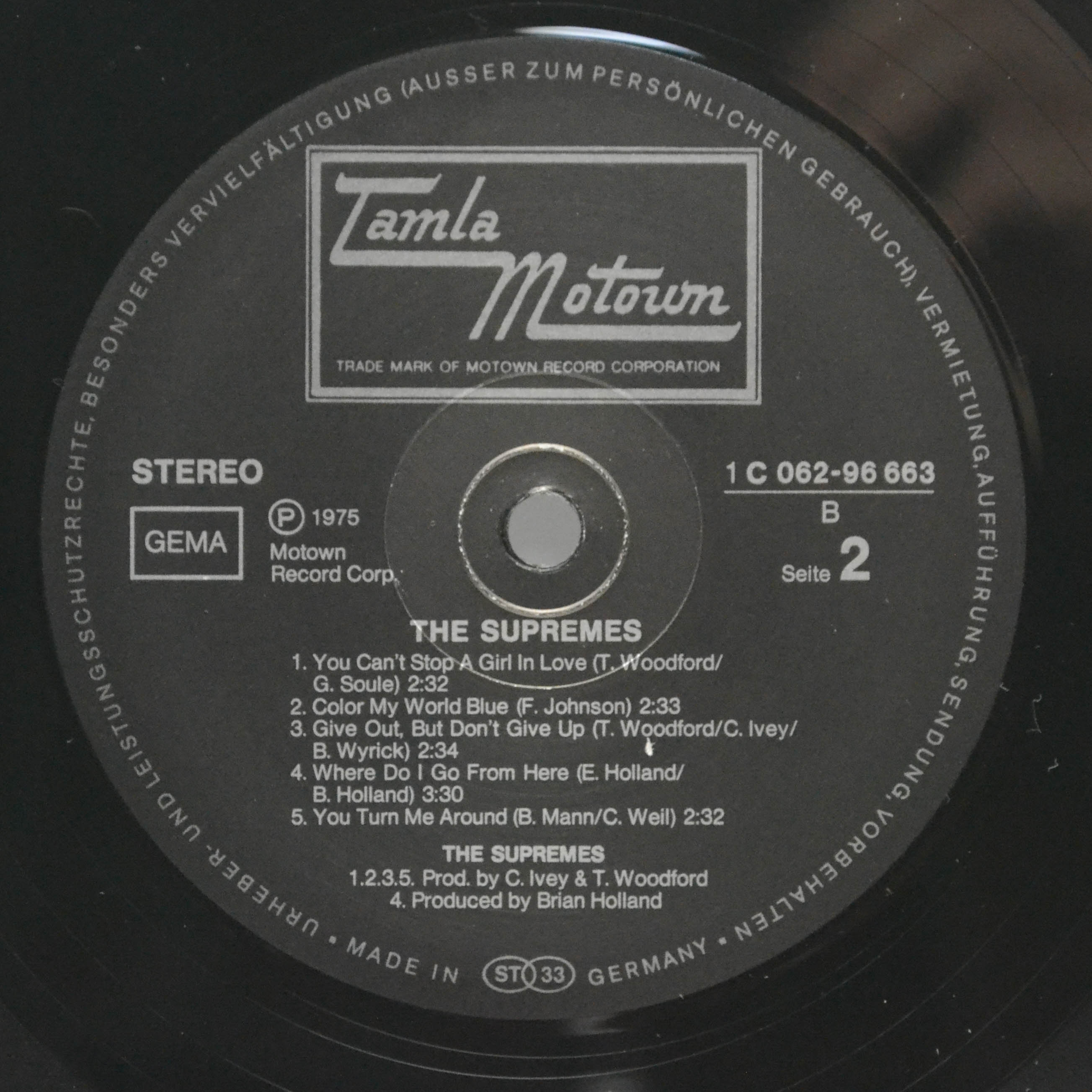 The Supremes — The Supremes, 1975