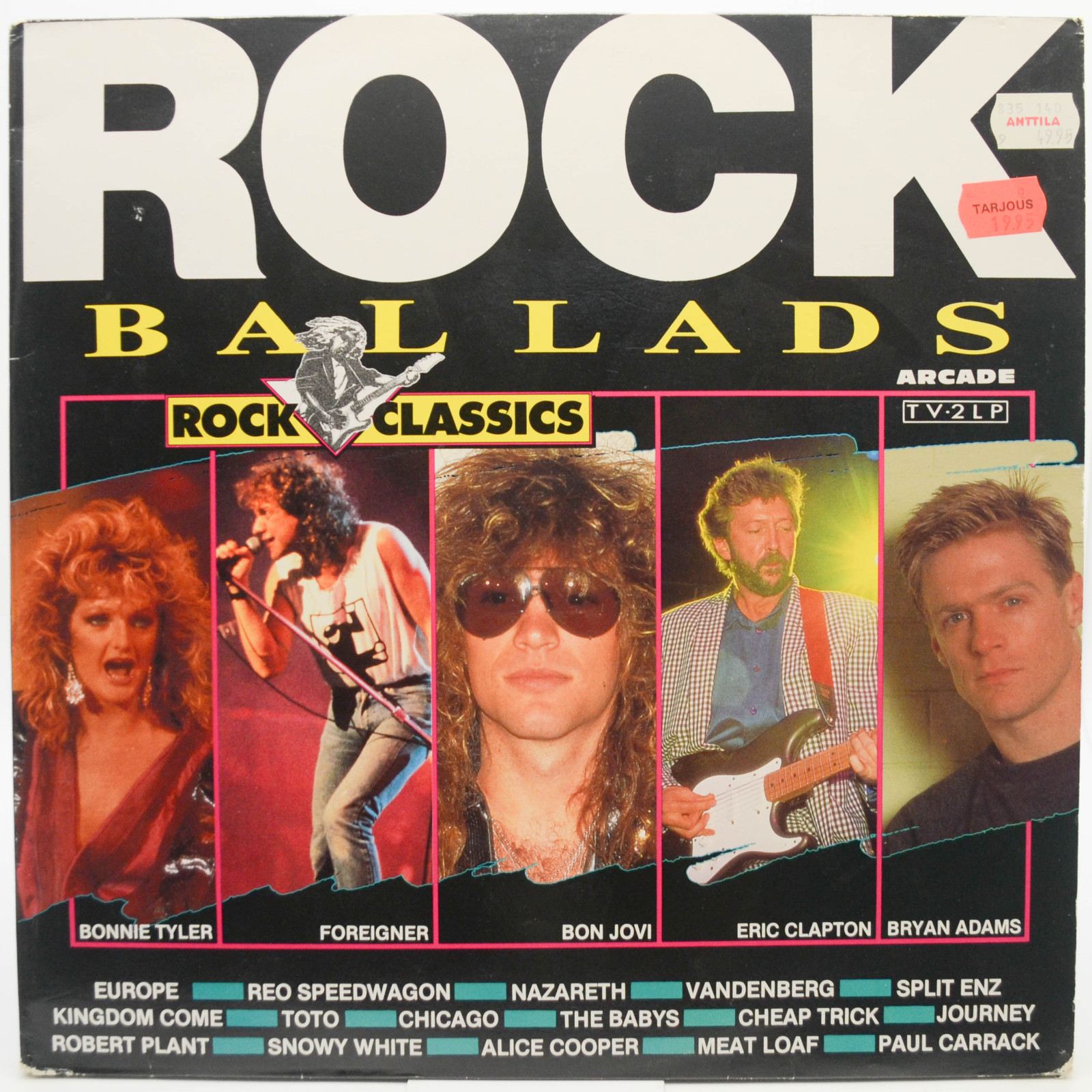 Various — Rock Ballads (2LP), 1989
