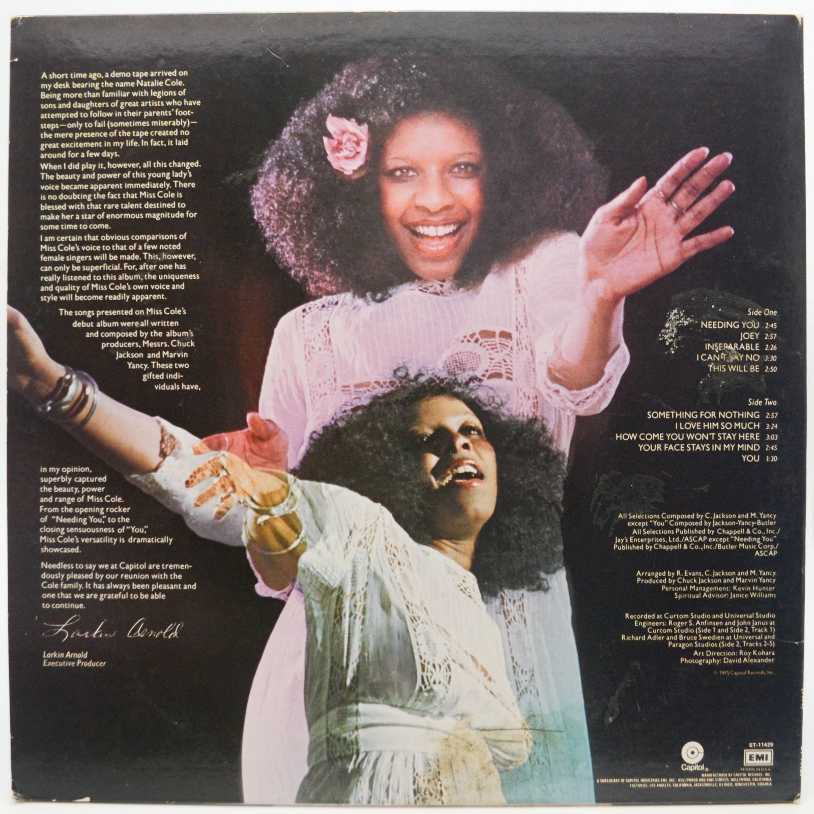 Natalie Cole — Inseparable (USA), 1975