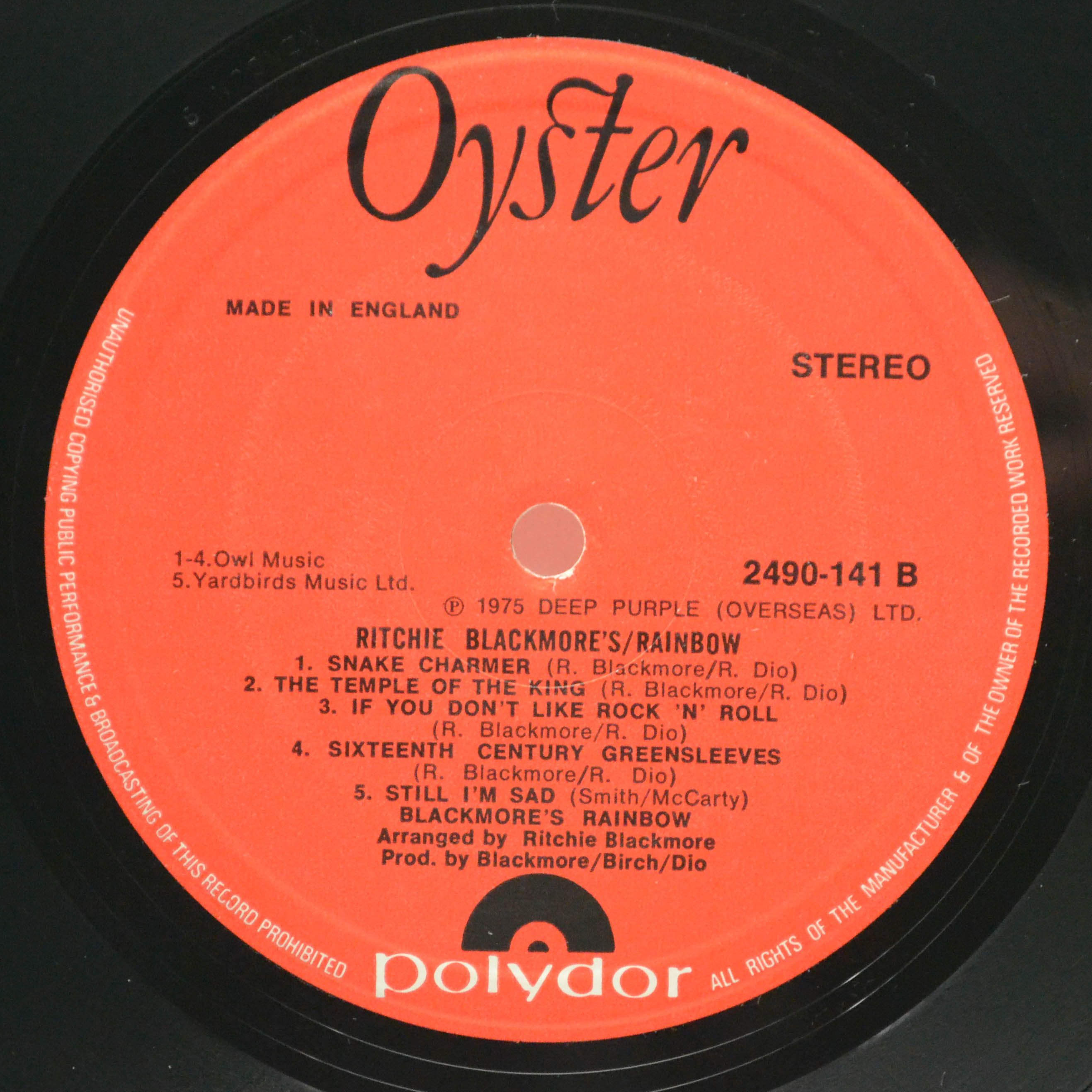 Rainbow — Ritchie Blackmore's Rainbow (UK), 1975