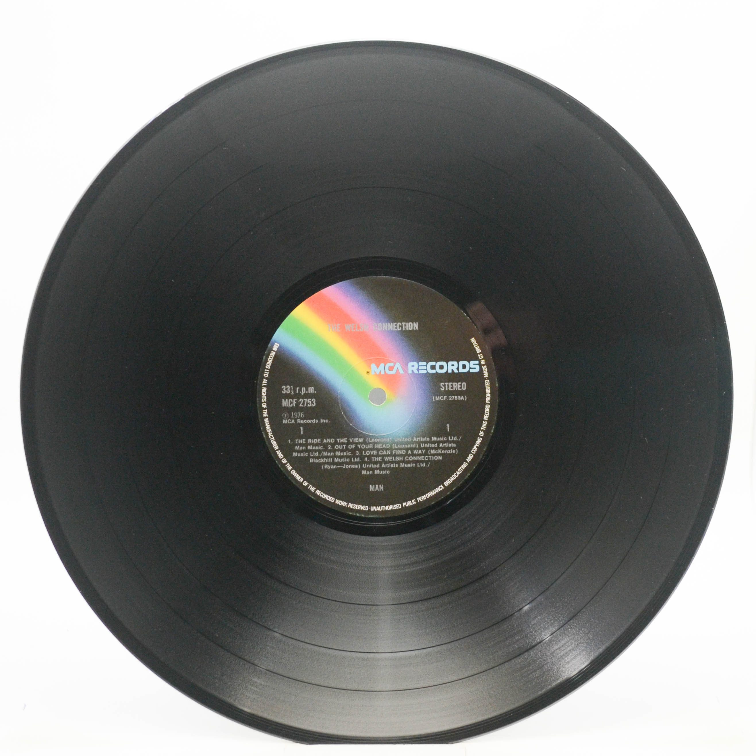 Man — The Welsh Connection (1-st, UK), 1976