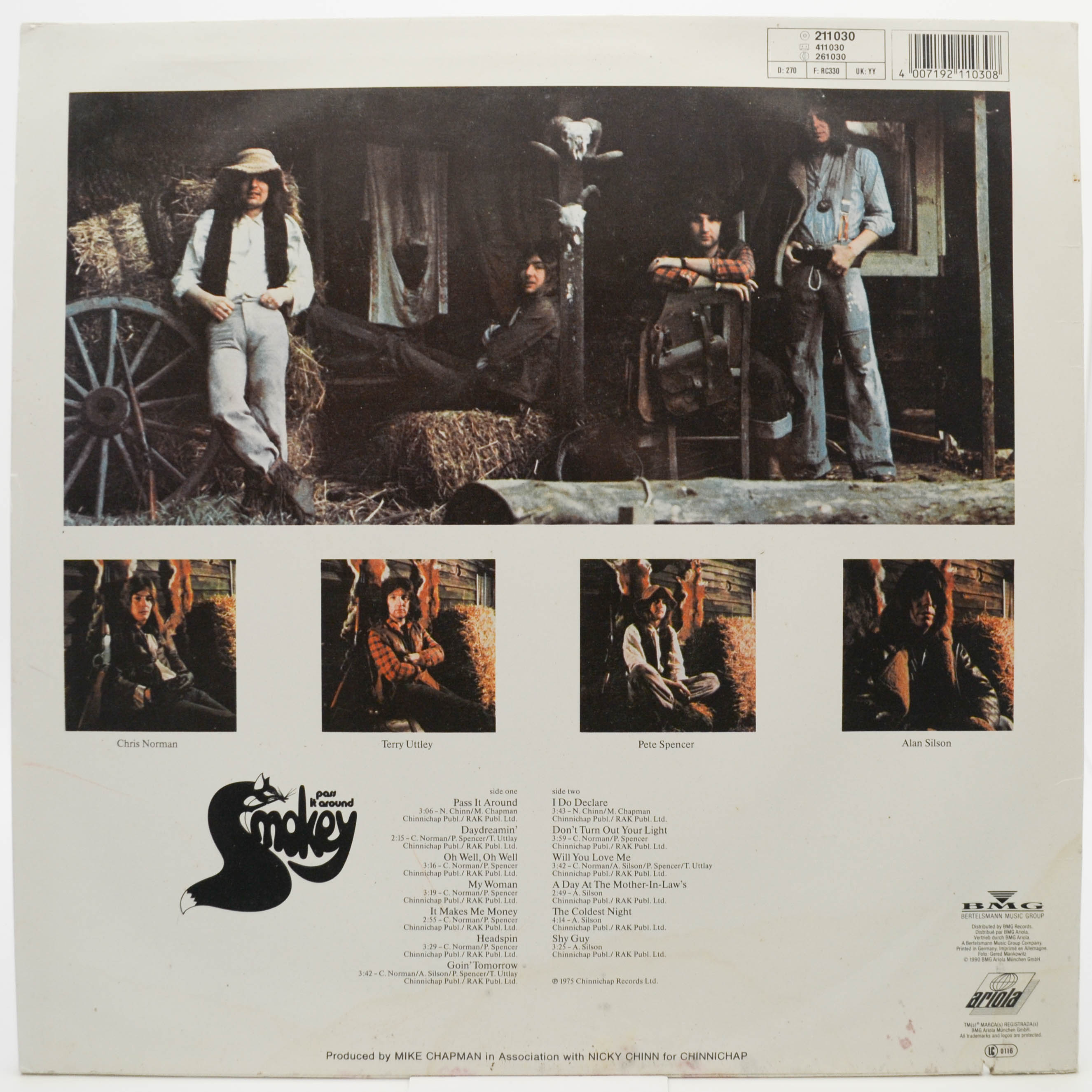 Smokey — Pass It Around, 1975