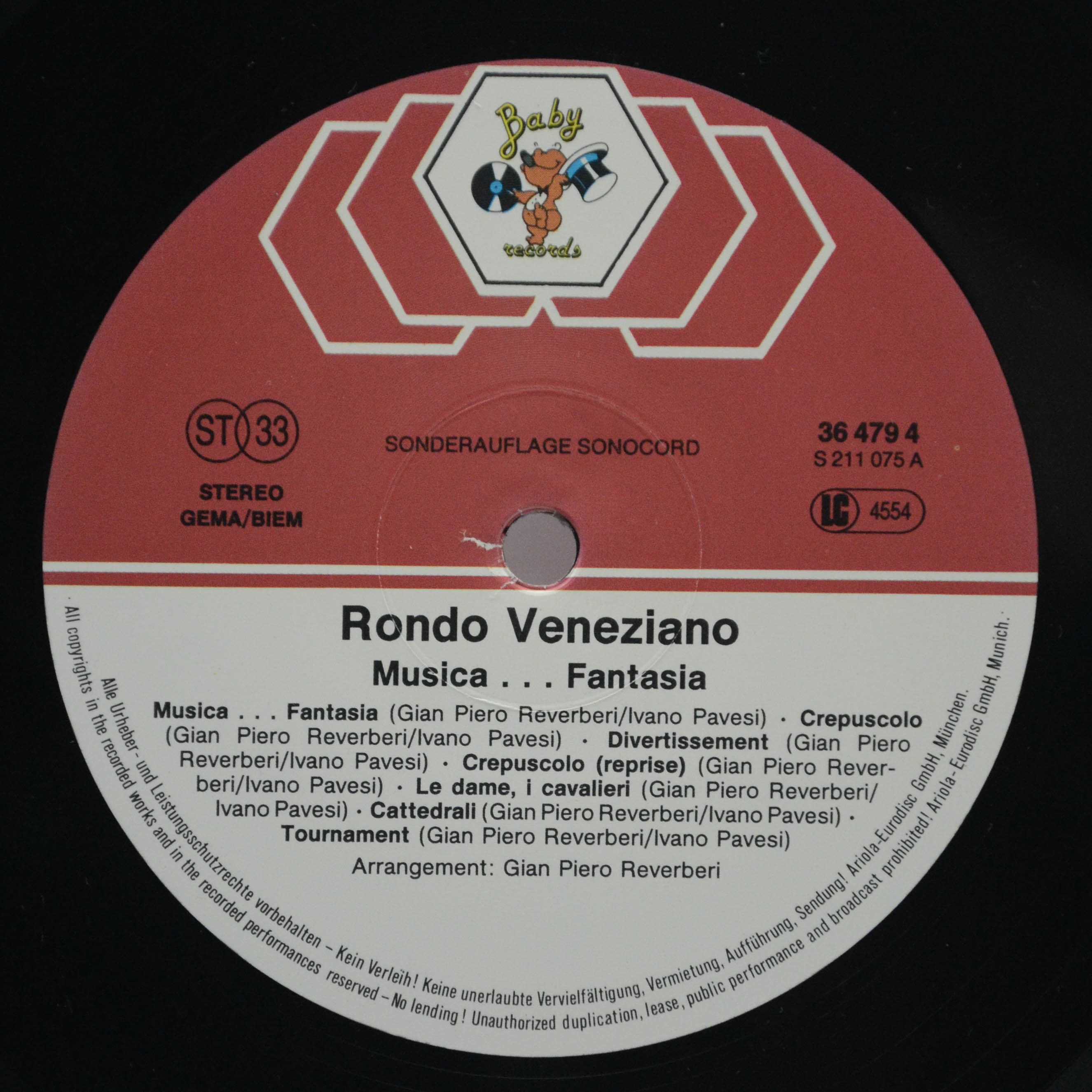 Rondò Veneziano — Musica ... Fantasia, 1990