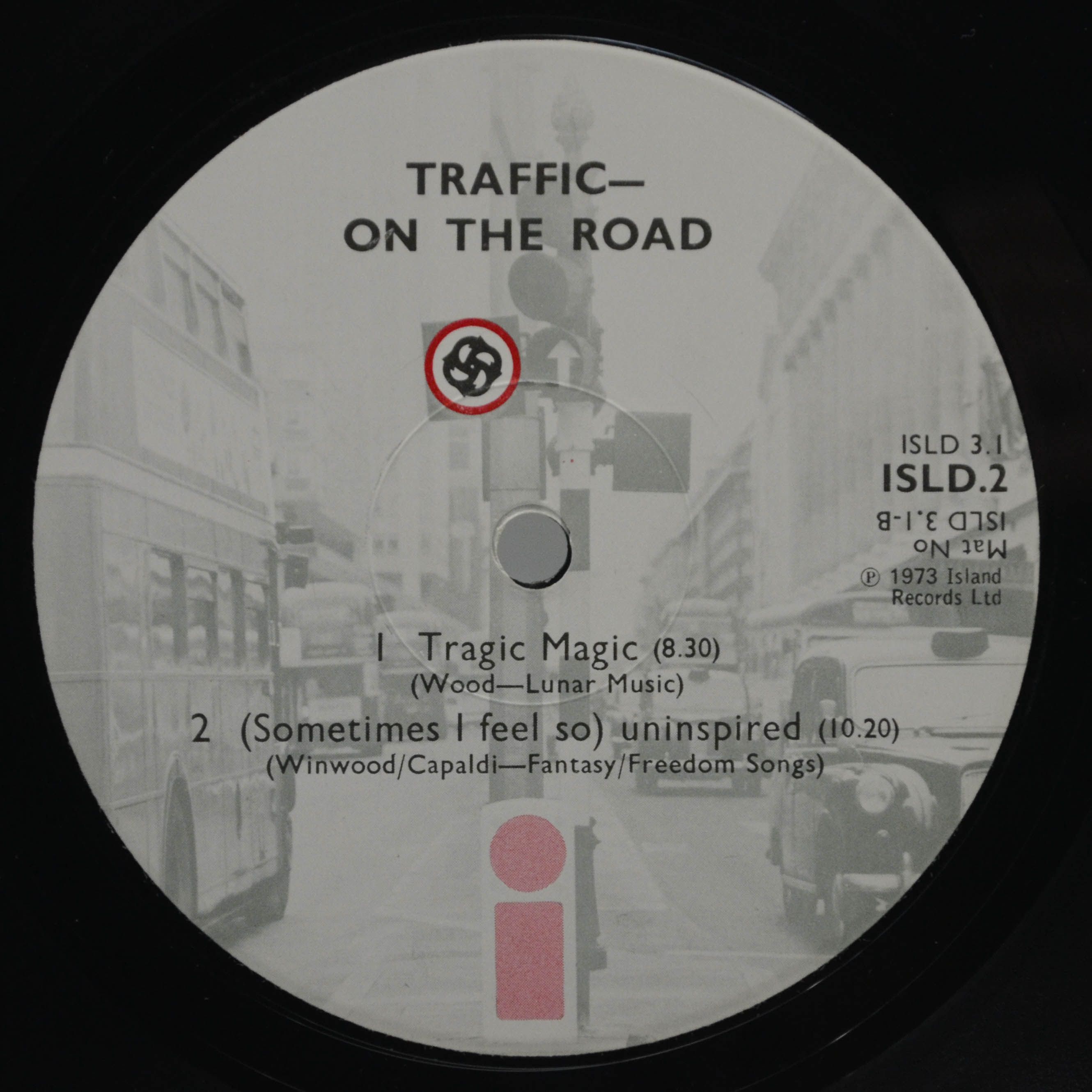 Traffic — On The Road (2LP, 1-st, UK), 1973