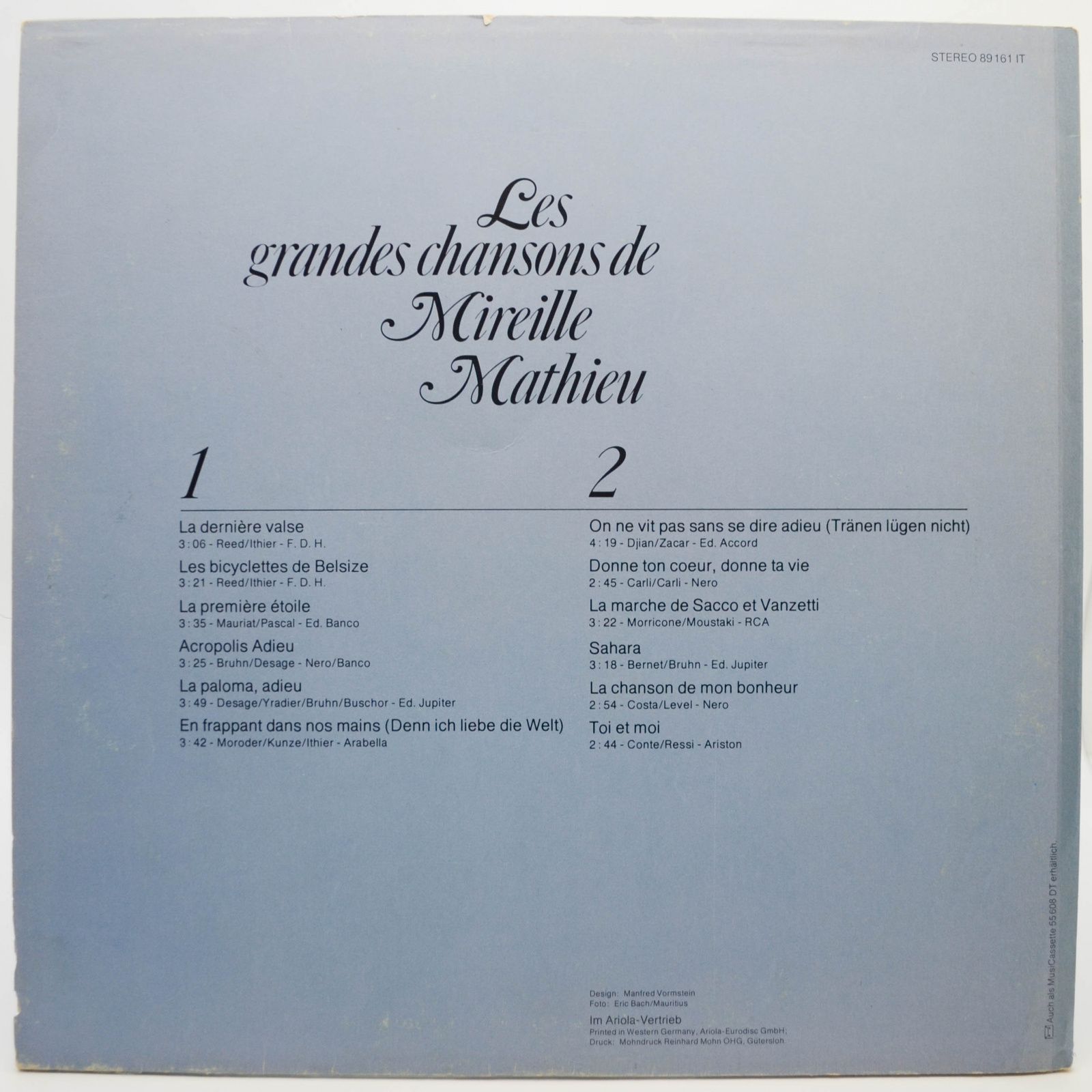 Mireille Mathieu — Les Grandes Chansons, 1975