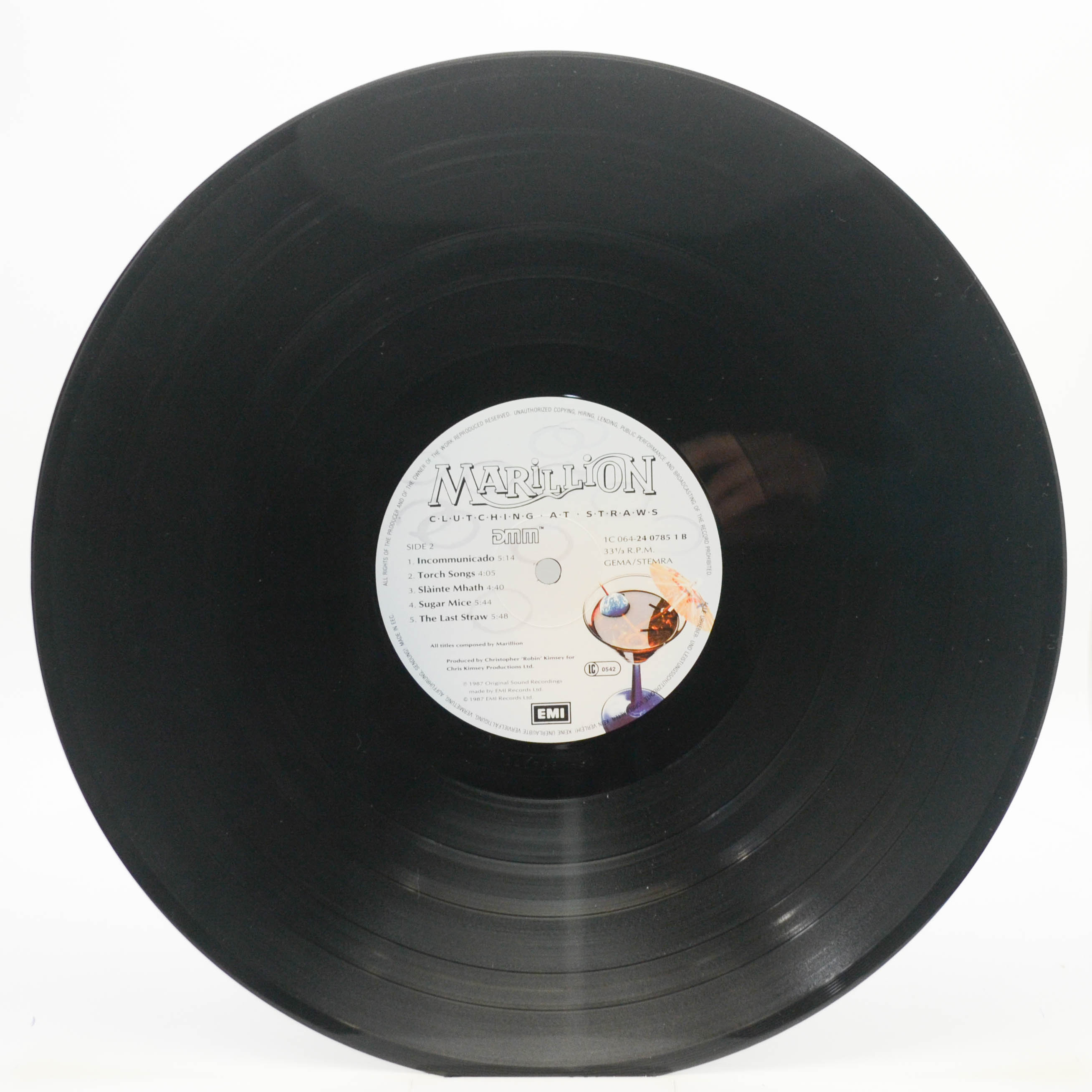 Marillion — Clutching At Straws, 1987