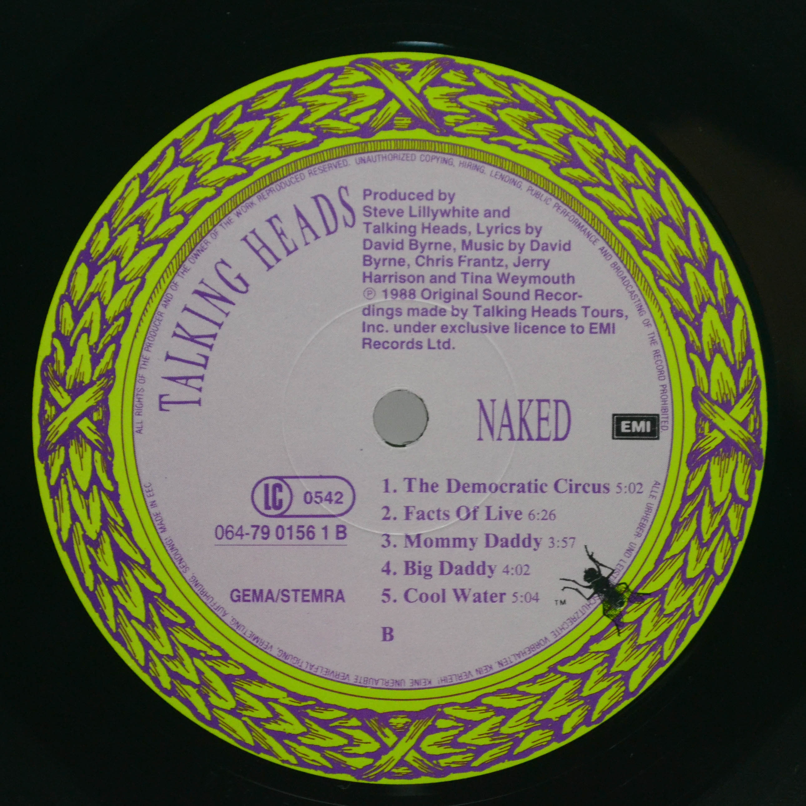 Talking Heads — Naked, 1988