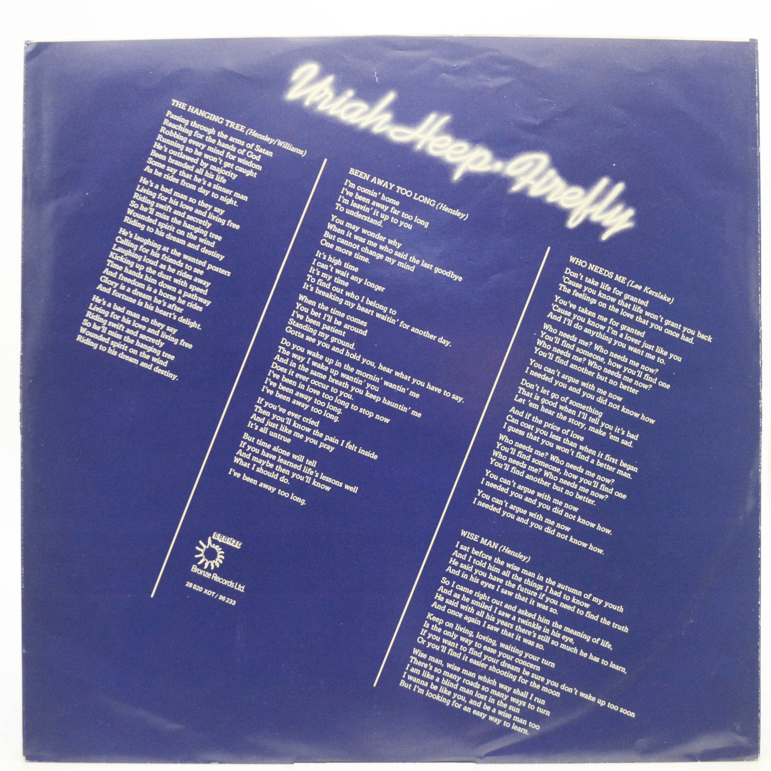 Uriah Heep — Firefly, 1977