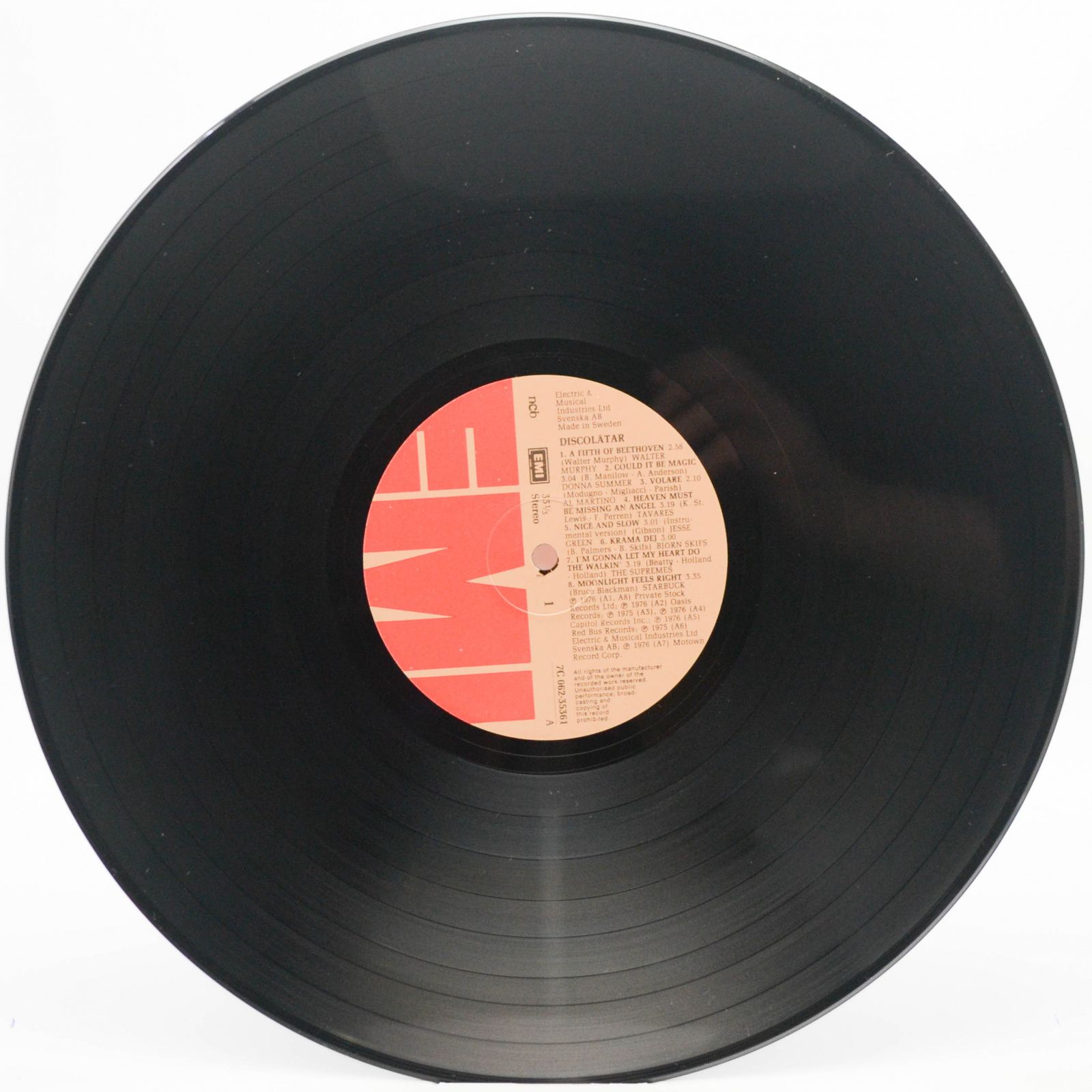 Various — Discolåtar!!!, 1976