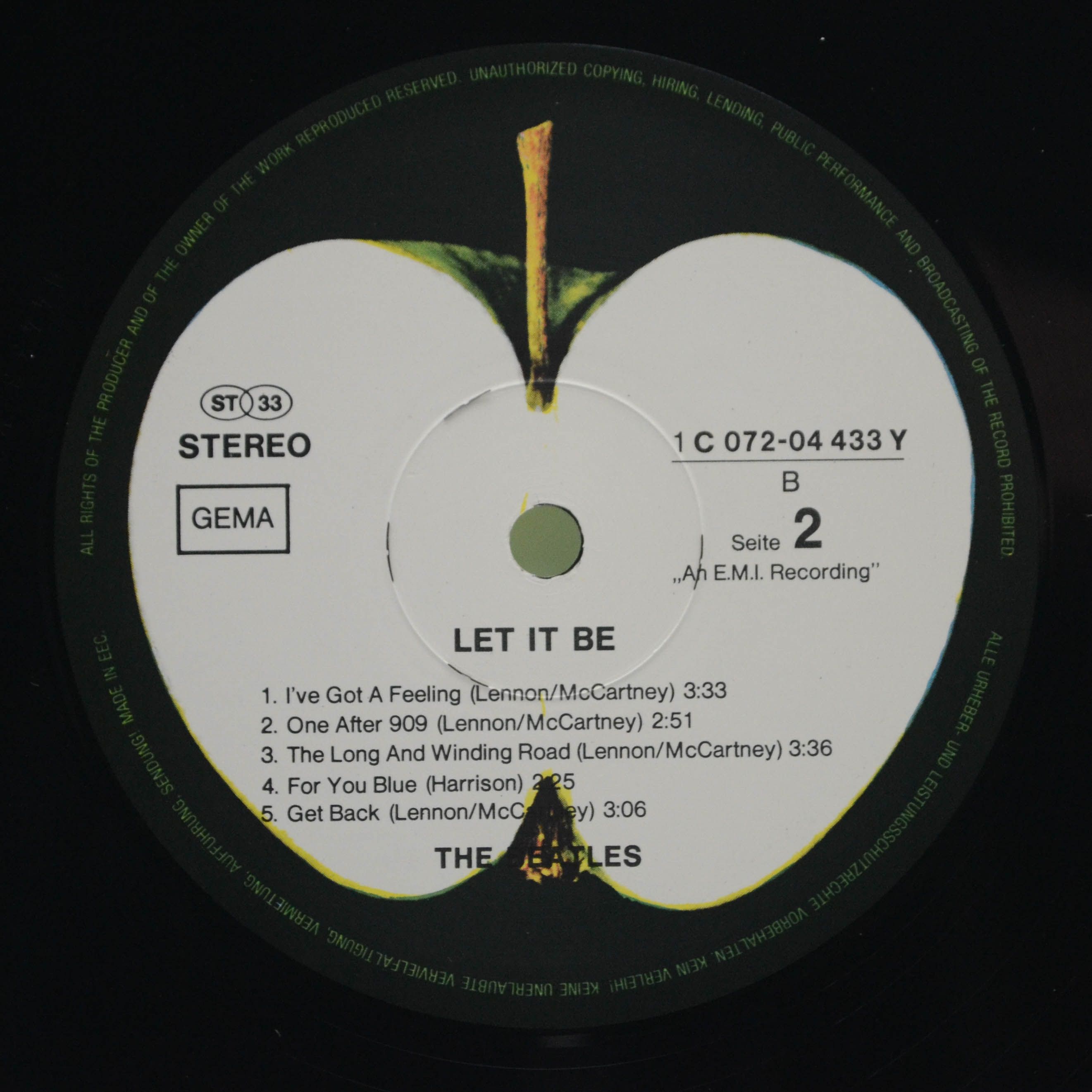 Beatles — Let It Be, 1970