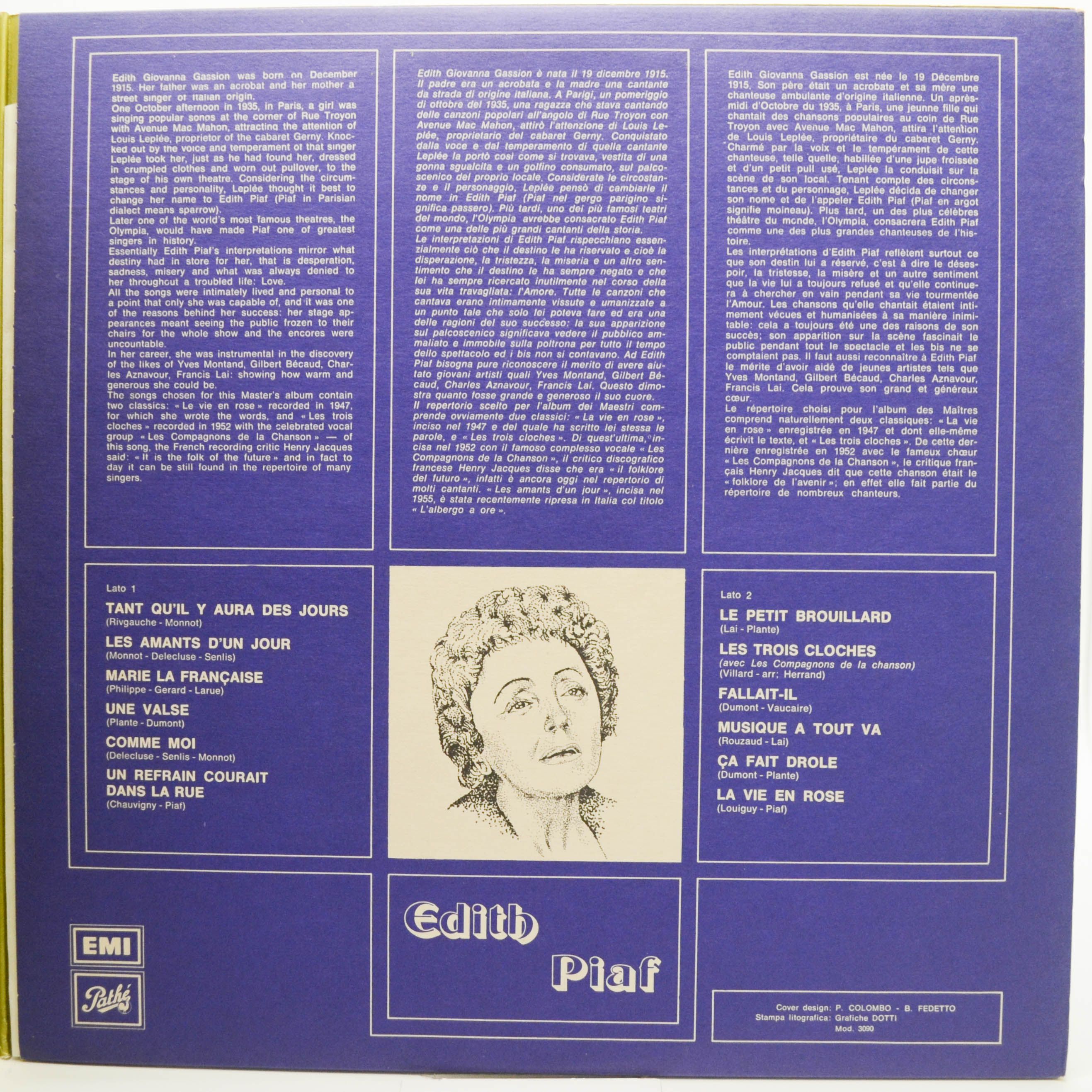 Edith Piaf — Edith Piaf, 1973