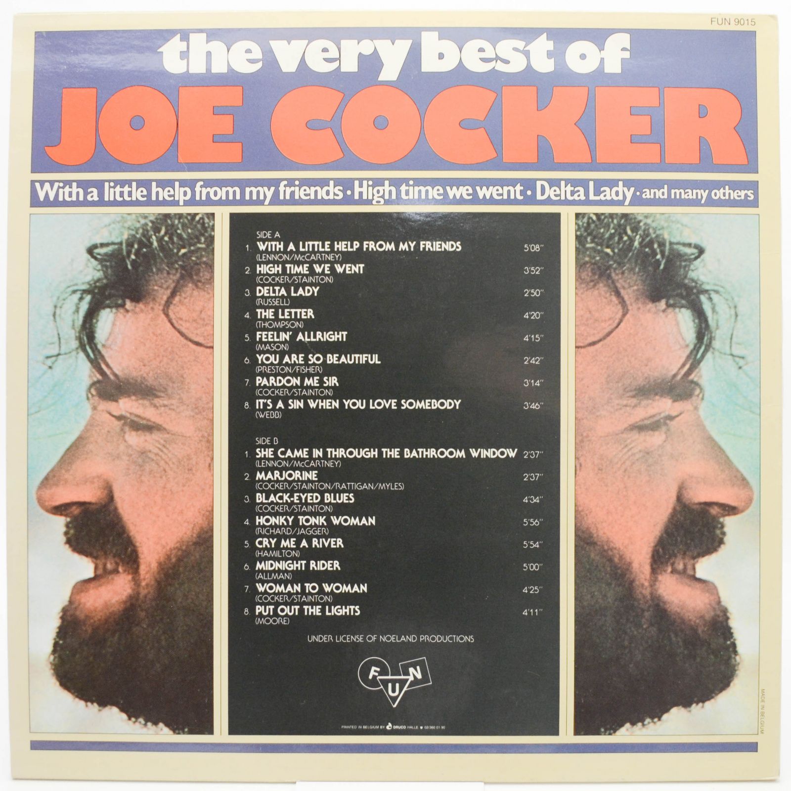 Joe Cocker — The Very Best Of Joe Cocker, 1989