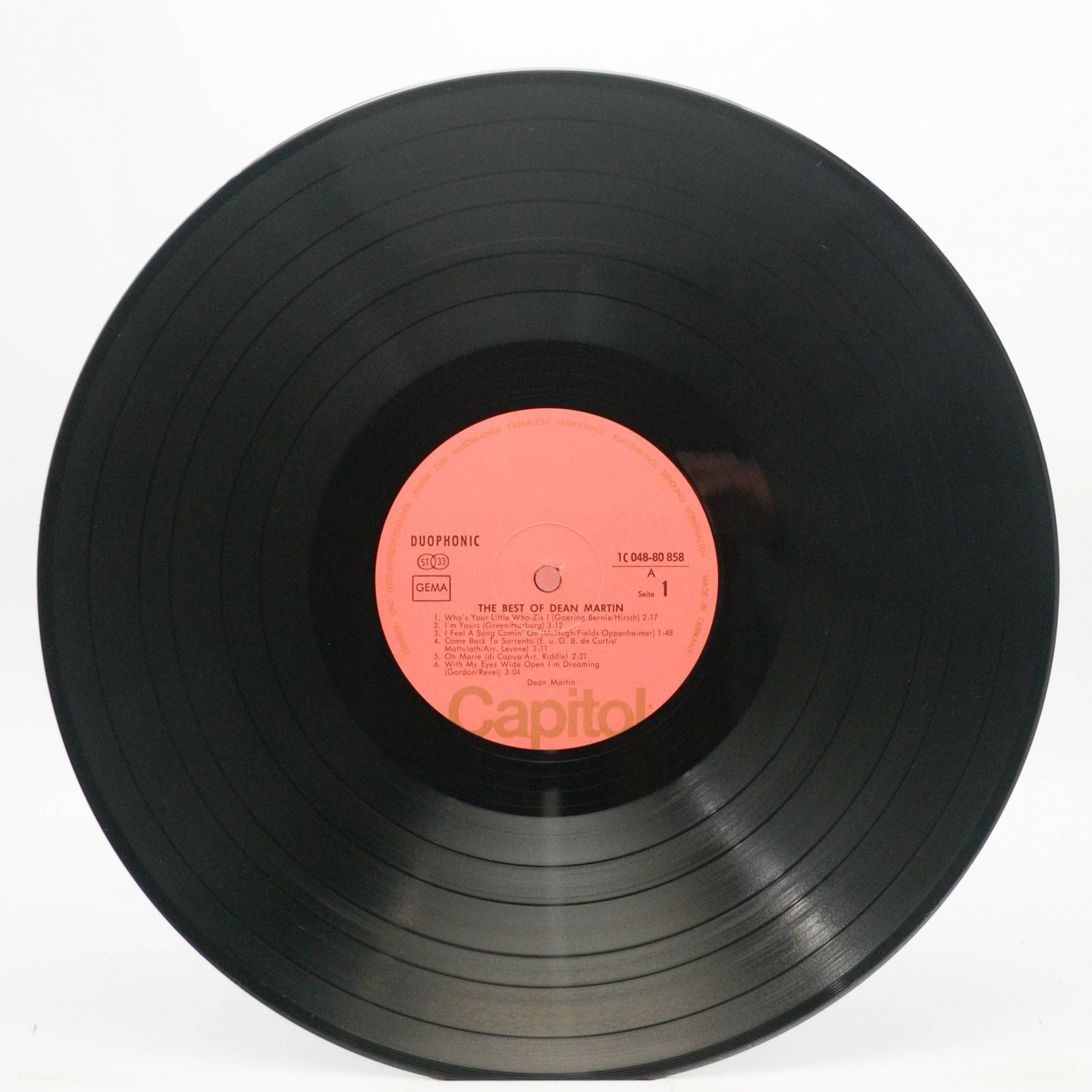 Dean Martin — The Best Of Dean Martin, 1976