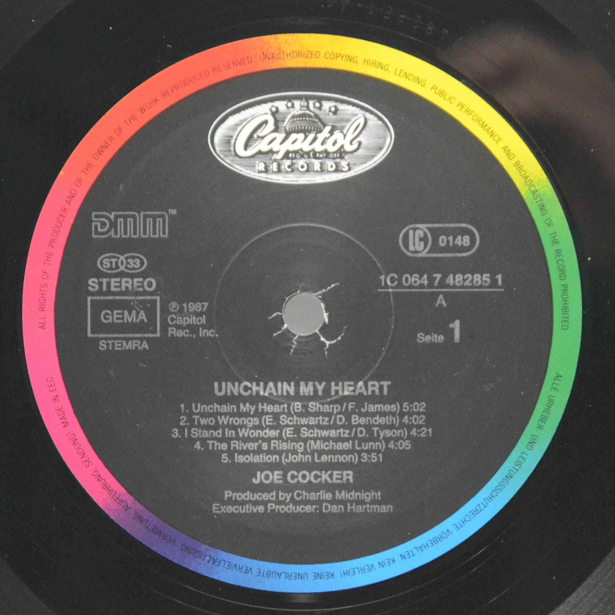 Joe Cocker — Unchain My Heart, 1987